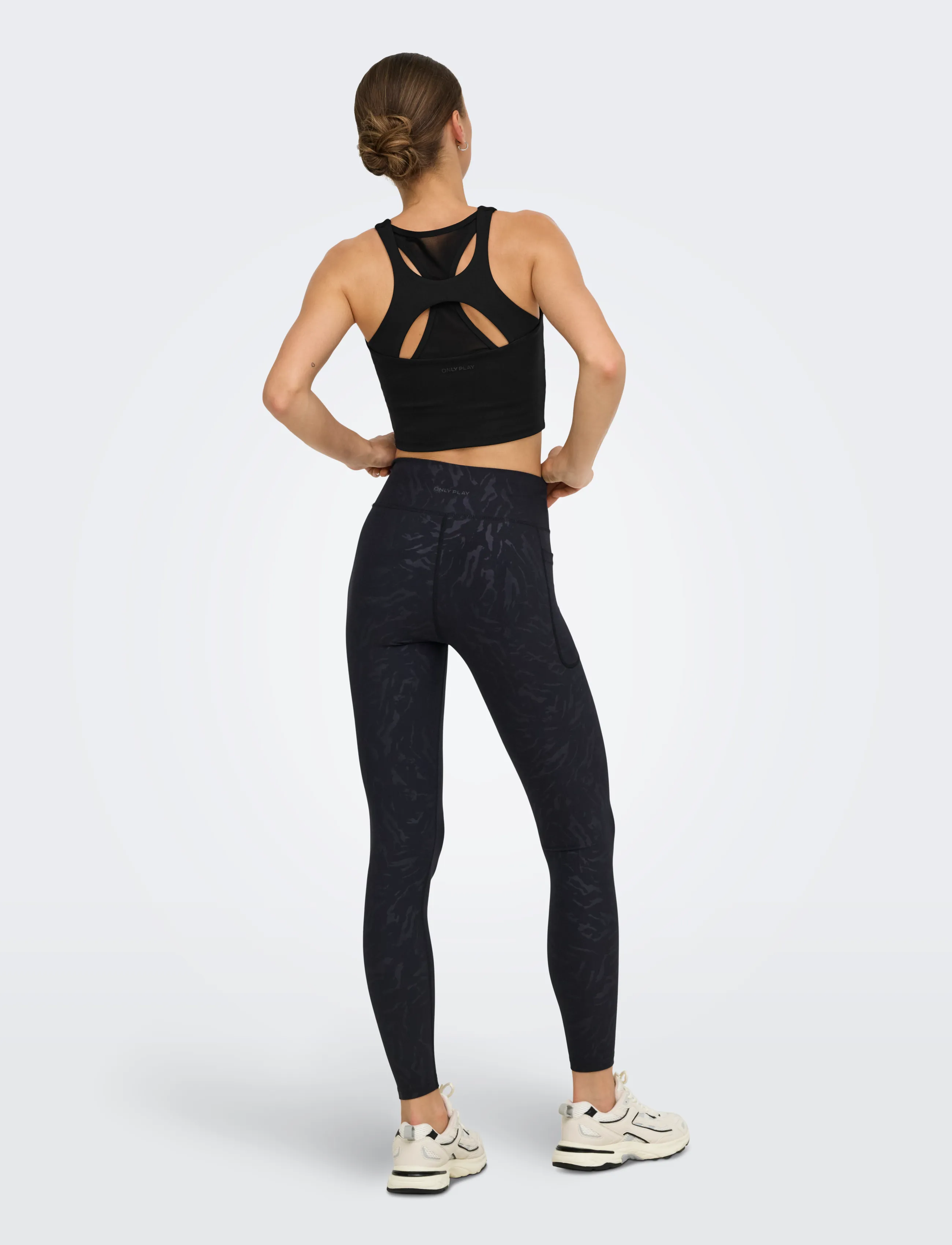 Only Play - ONPPOSH-2 MESH BRA - sport bh:ar - black - 3