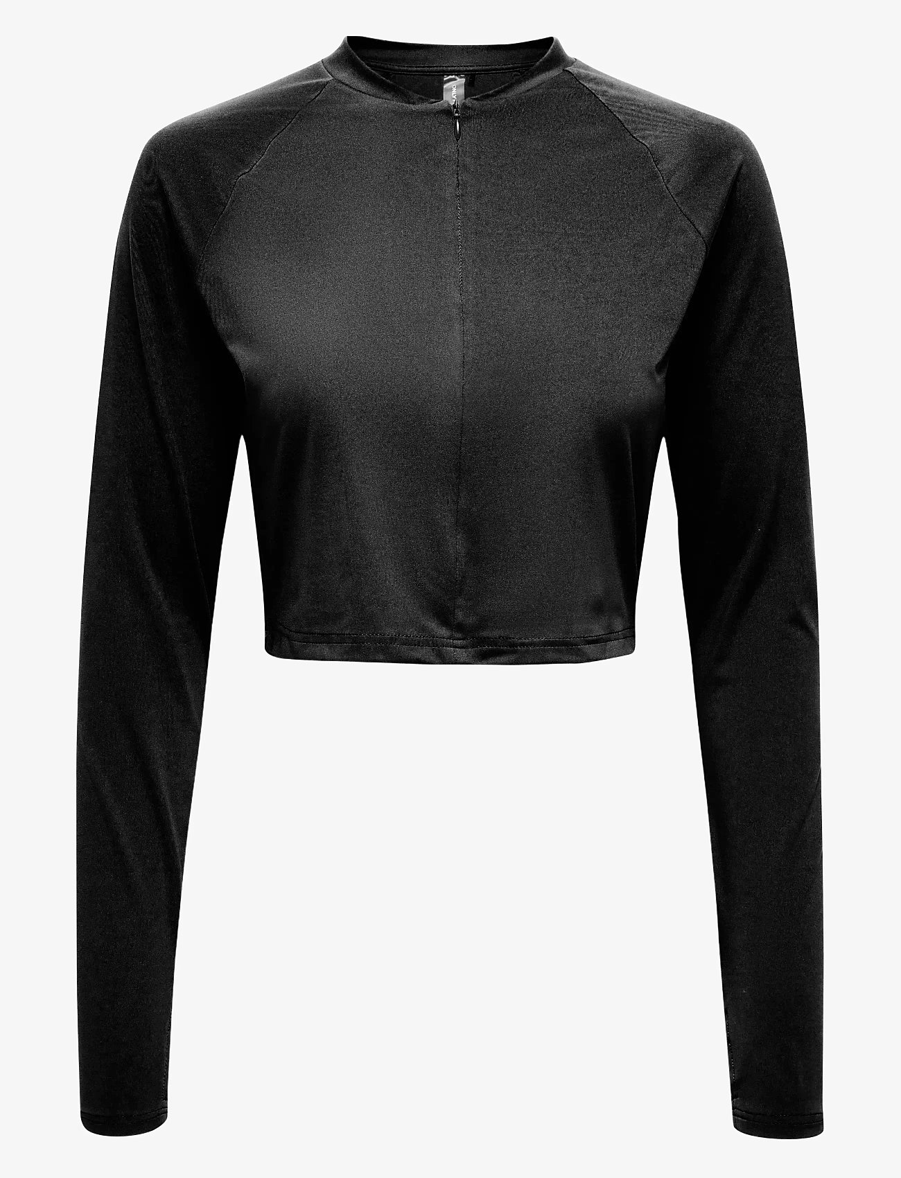 Only Play - ONPSEE HN HZ LS CROP TOP - alussärgid ja t-särgid - black - 0