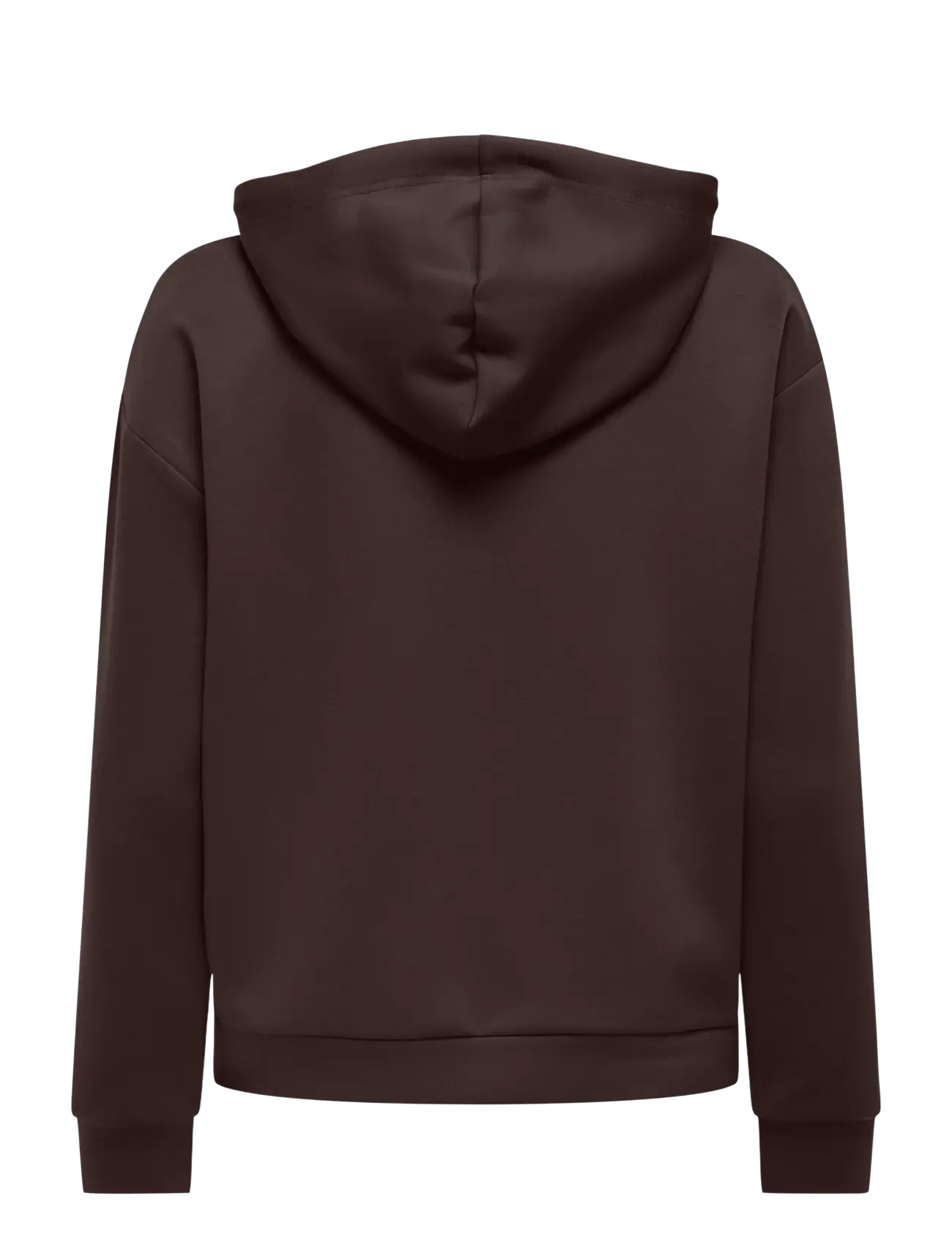 Only Play - ONPLOUNGE HOOD FZ LS SWT NOOS - tops - chocolate torte - 1