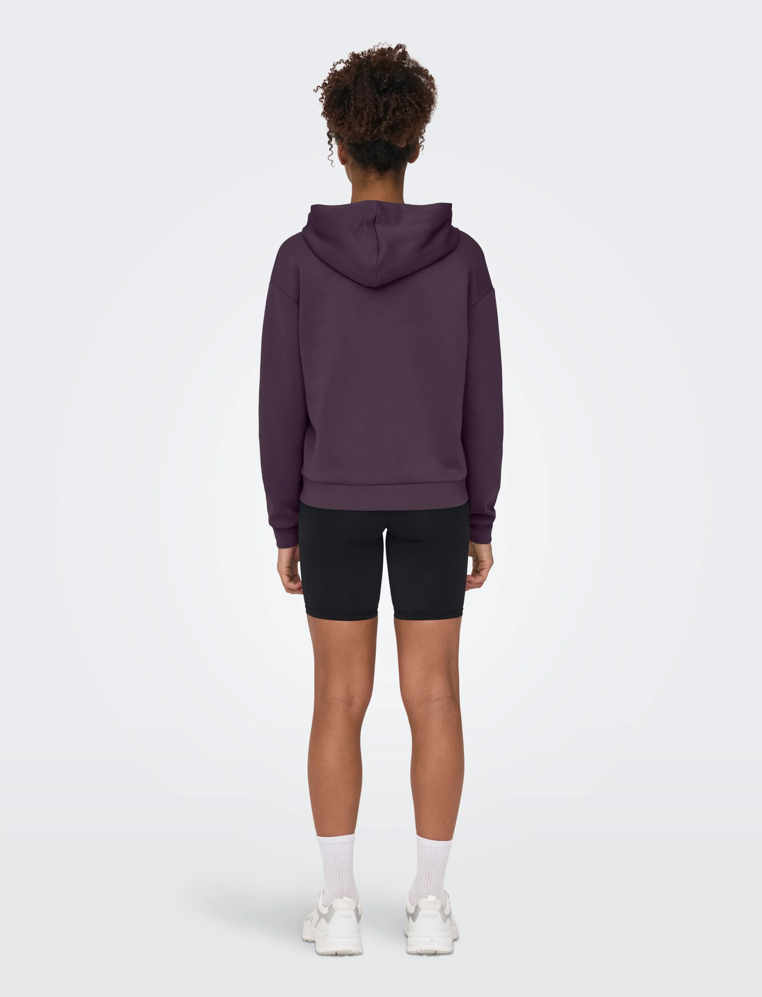 Only Play - ONPLOUNGE HOOD FZ LS SWT NOOS - sweatshirts - plum perfect - 3