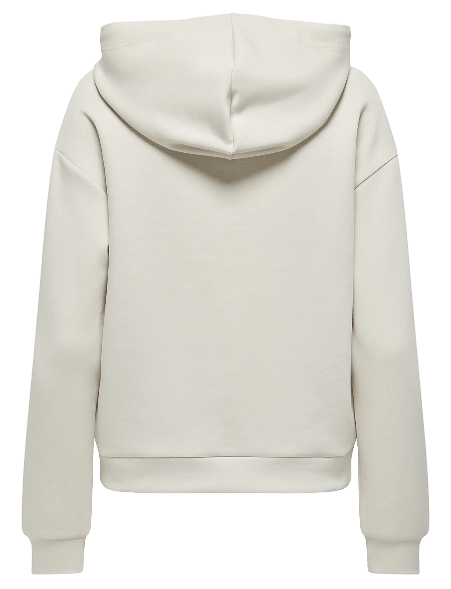 Only Play - ONPLOUNGE HOOD FZ LS SWT NOOS - sweatshirts - pumice stone - 2