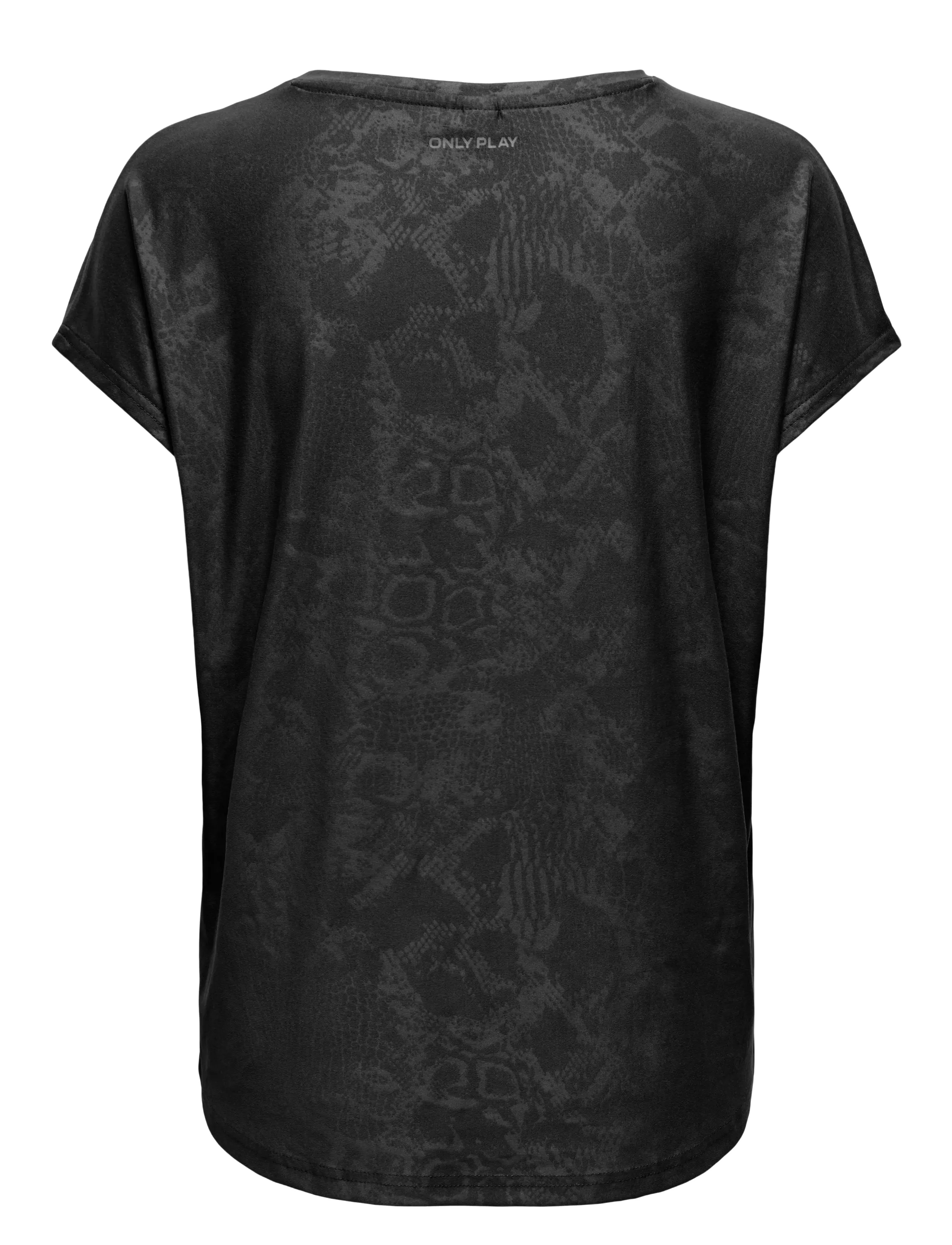 Only Play - ONPAUB-SNAKE LIFE ON SS BAT LOOSE TEE - t-shirts - black - 2