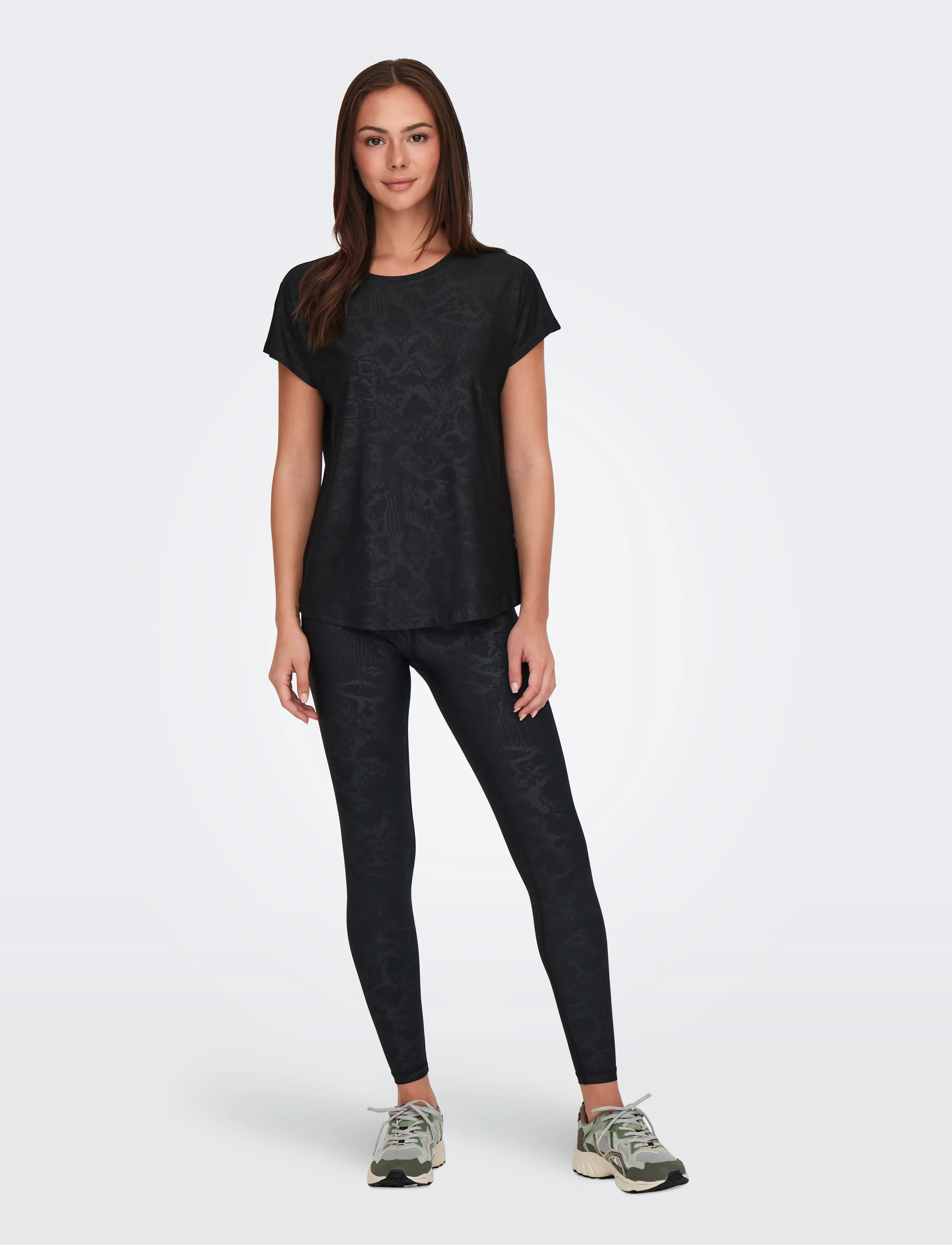 Only Play - ONPAUB-SNAKE LIFE ON SS BAT LOOSE TEE - t-shirts - black - 5