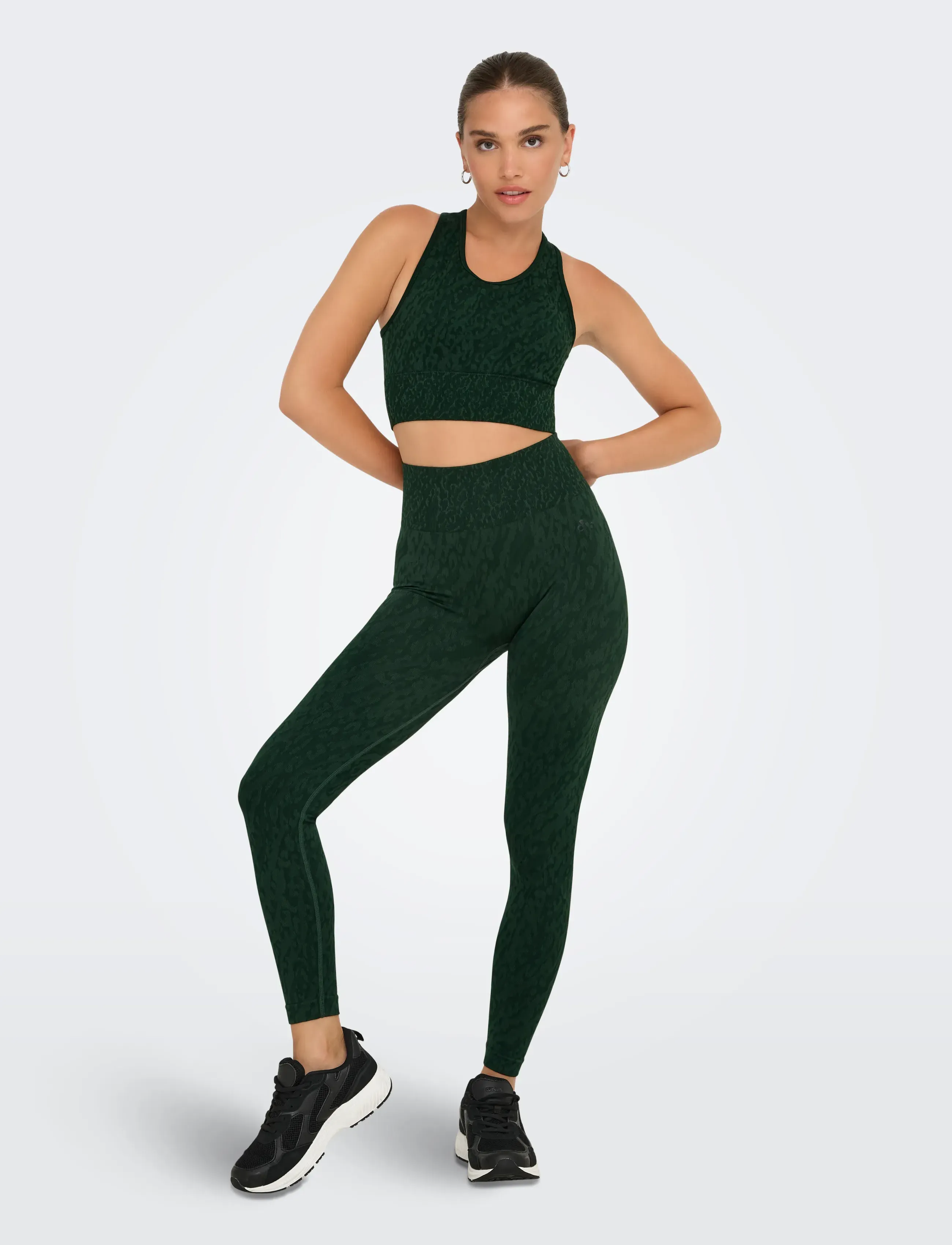 Only Play - ONPBETTY HW SEAM TIGHTS NOOS - 1/2 længde - scarab - 4