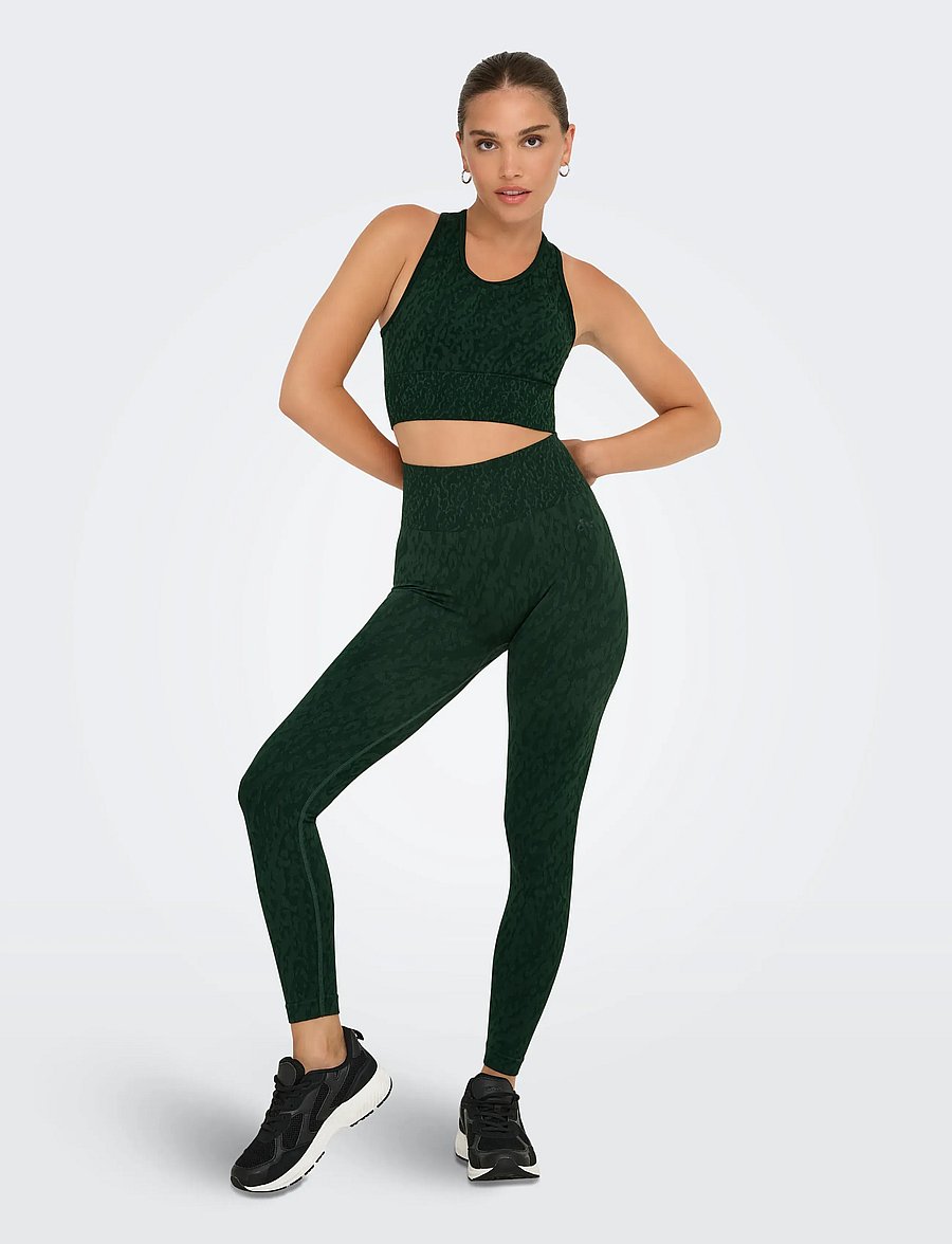 Only Play - ONPBETTY HW SEAM TIGHTS NOOS - 1/2 længde - scarab - 4