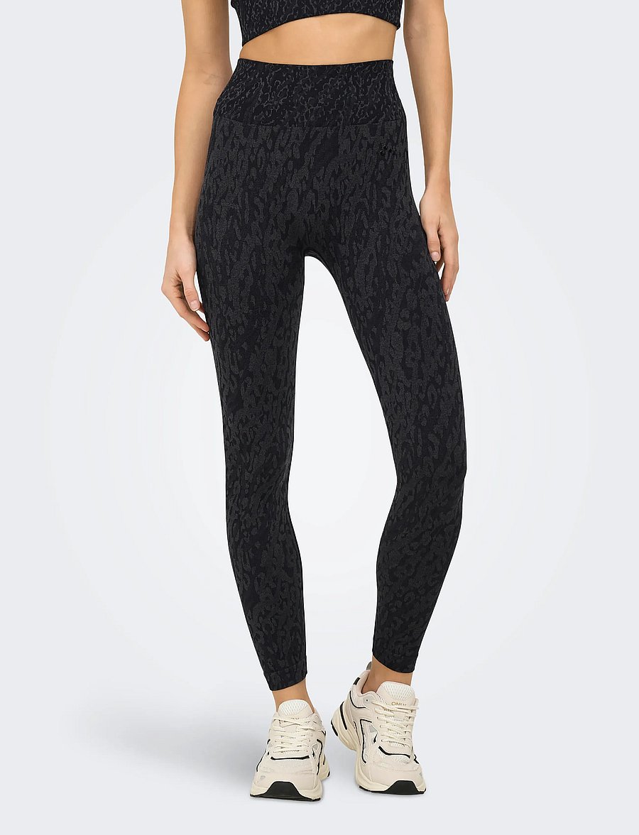 Only Play - ONPBETTY HW SEAM TIGHTS NOOS - Õmblusteta retuusid - turbulence - 0