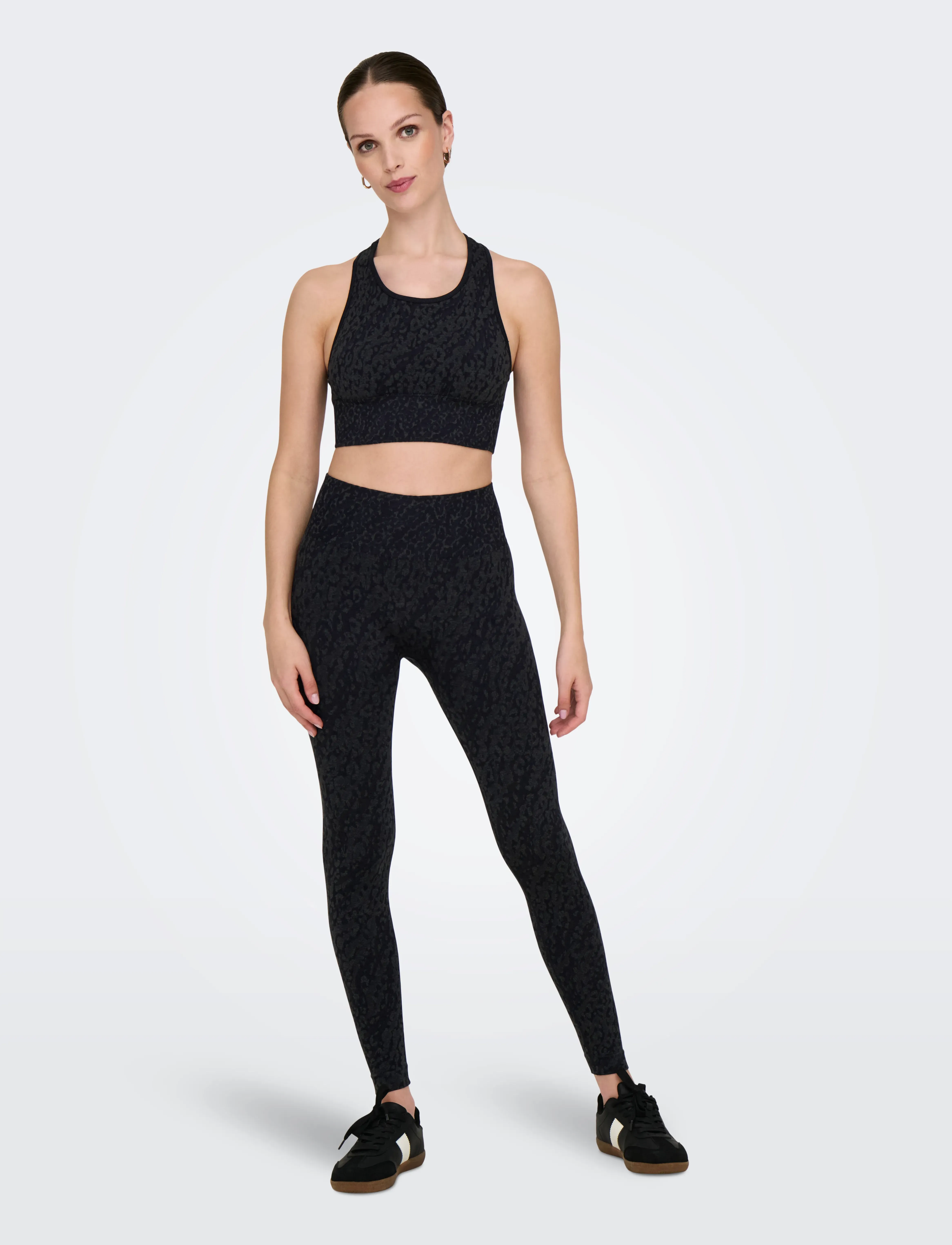 Only Play - ONPBETTY HW SEAM TIGHTS NOOS - Õmblusteta retuusid - turbulence - 4