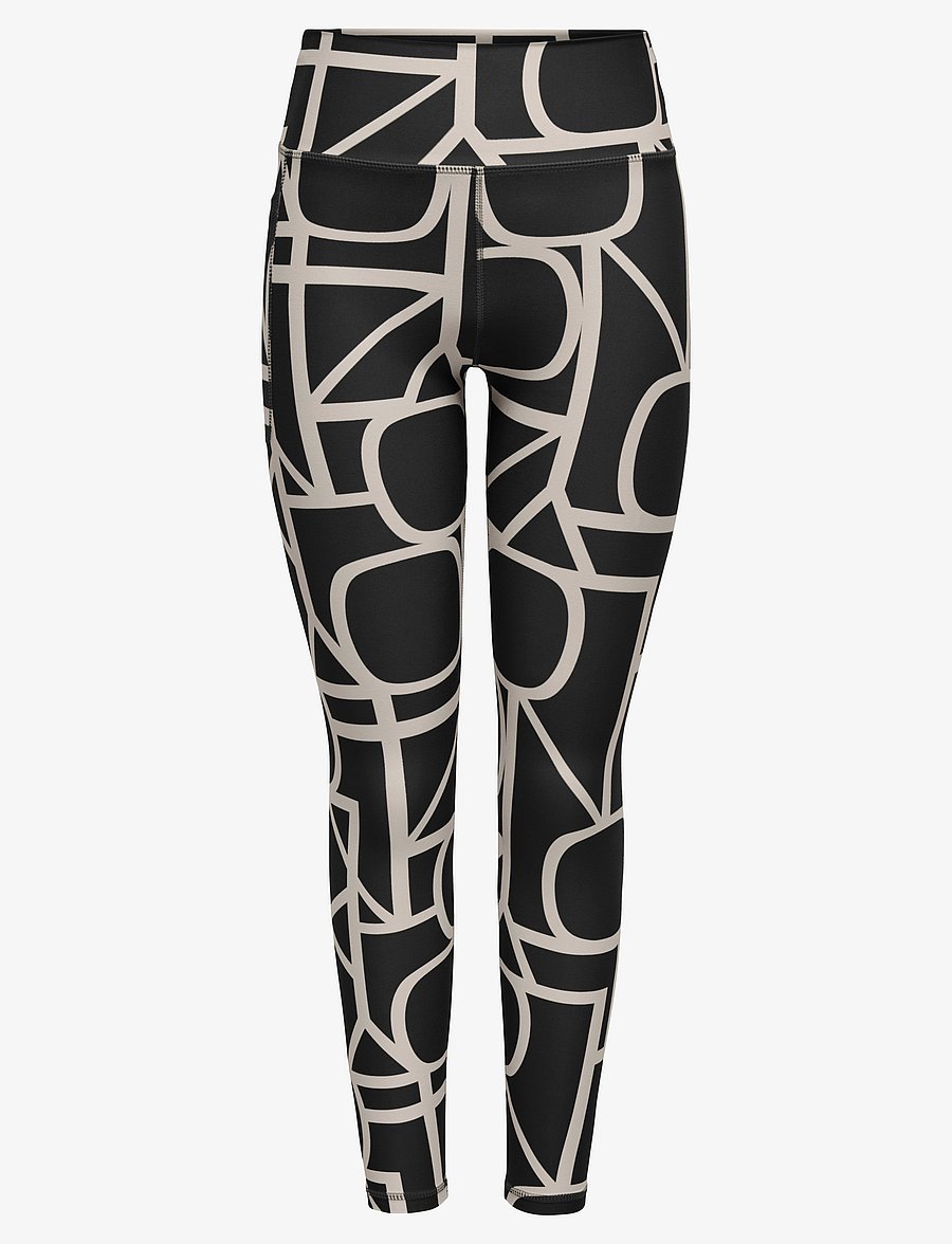 Only Play - ONPFONT-2 LOGO HW PCK TIGHTS NOOS - täispikkus - black - 1