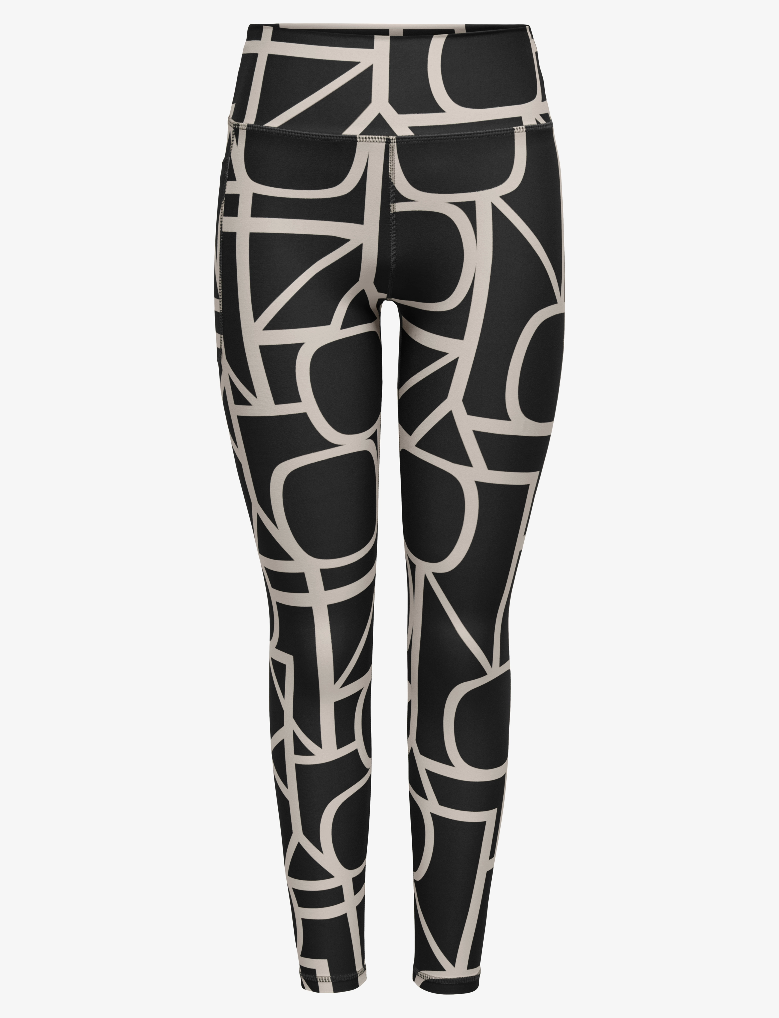 Only Play ONPFONT-2 LOGO HW PCK TIGHTS NOOS - Tøj - BLACK / black