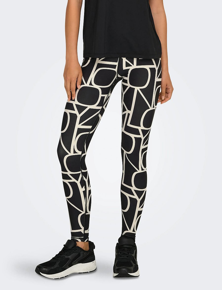 Only Play - ONPFONT-2 LOGO HW PCK TIGHTS NOOS - tights - black - 0