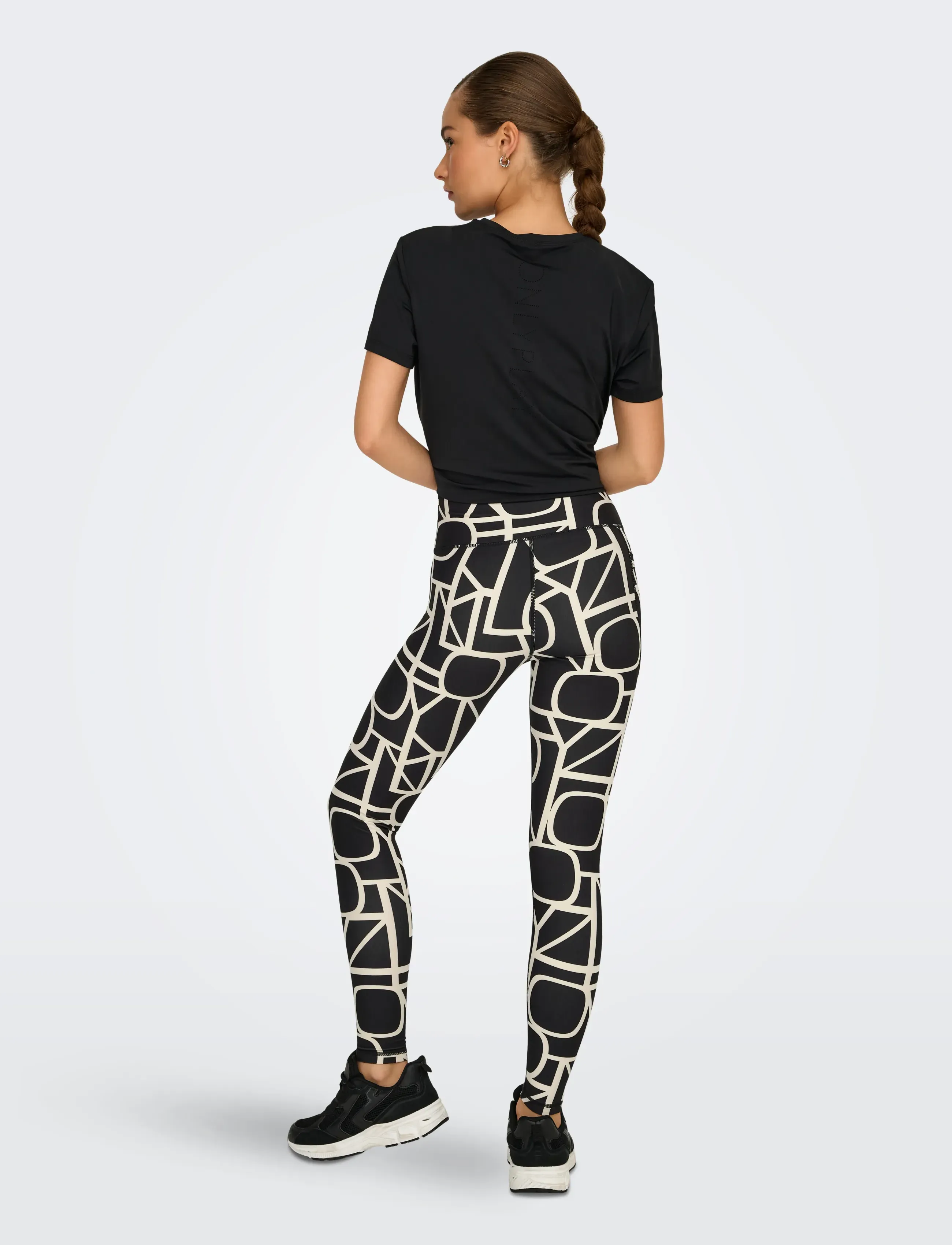 Only Play - ONPFONT-2 LOGO HW PCK TIGHTS NOOS - tights - black - 4