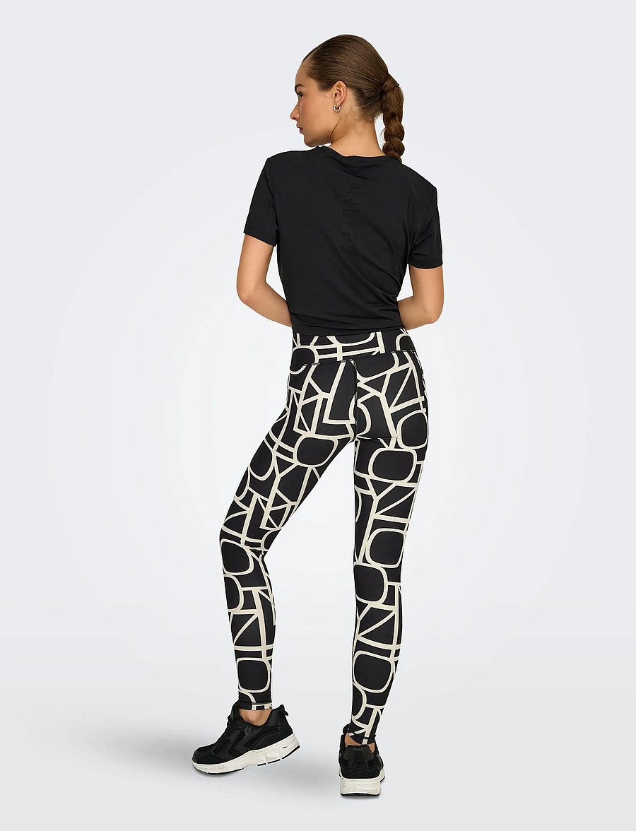Only Play - ONPFONT-2 LOGO HW PCK TIGHTS NOOS - tights - black - 4