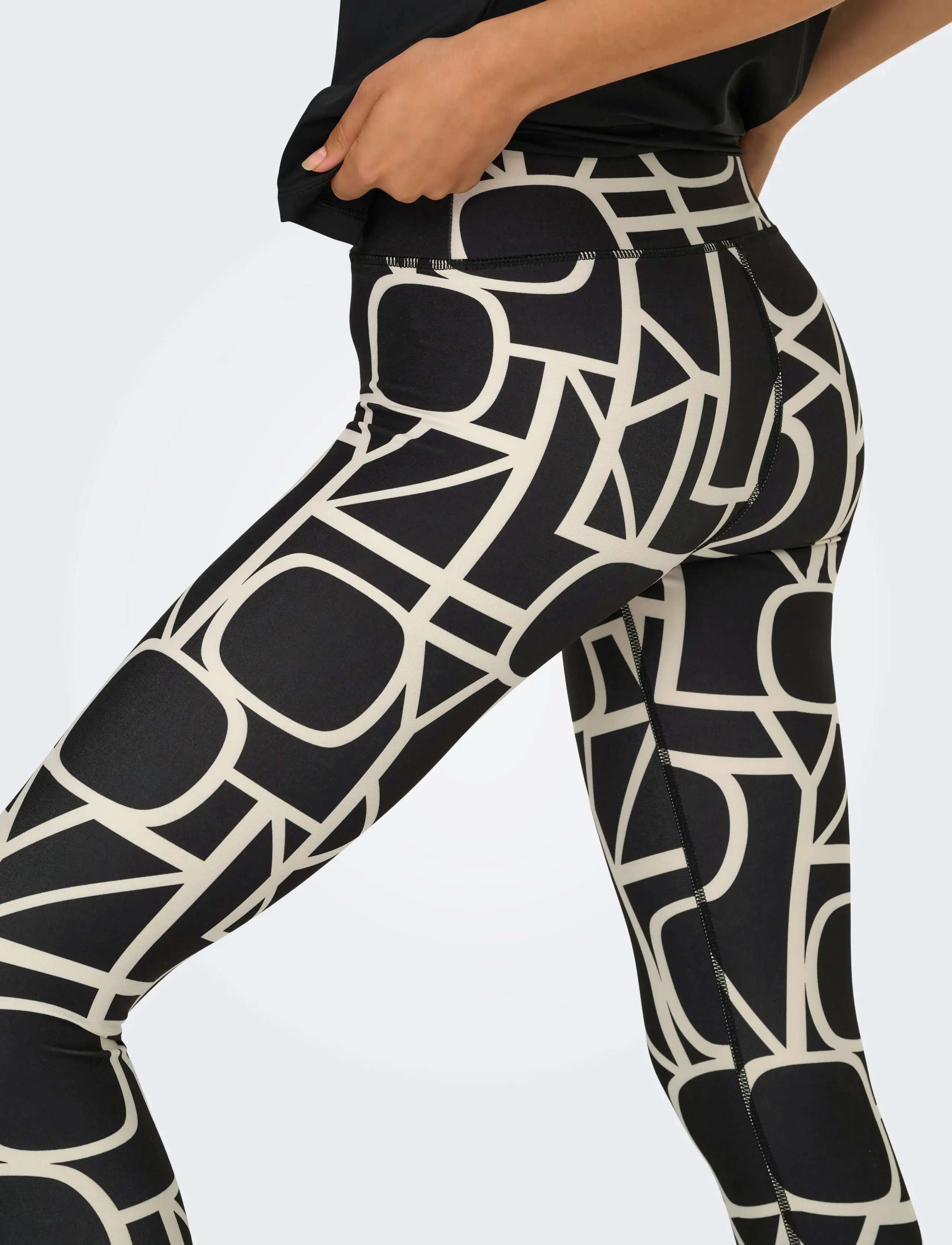 Only Play - ONPFONT-2 LOGO HW PCK TIGHTS NOOS - tights - black - 5