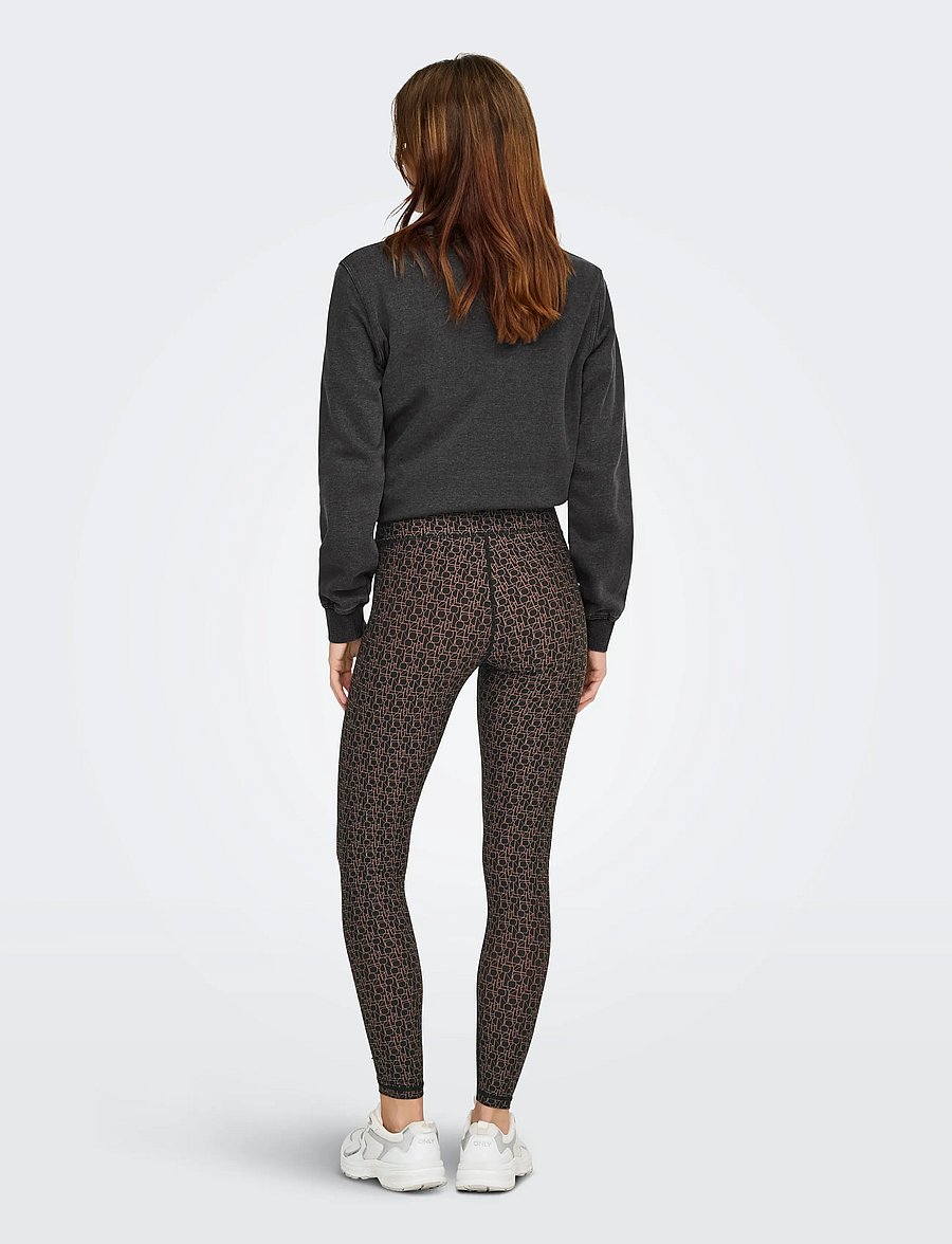 Only Play - ONPFONT-2 LOGO HW PCK TIGHTS NOOS - volle länge - black - 4