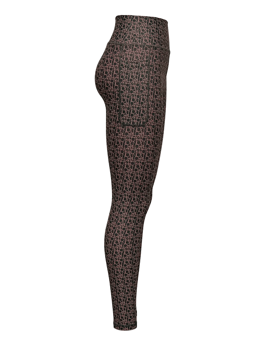 Only Play - ONPFONT-2 LOGO HW PCK TIGHTS NOOS - volle länge - black - 3