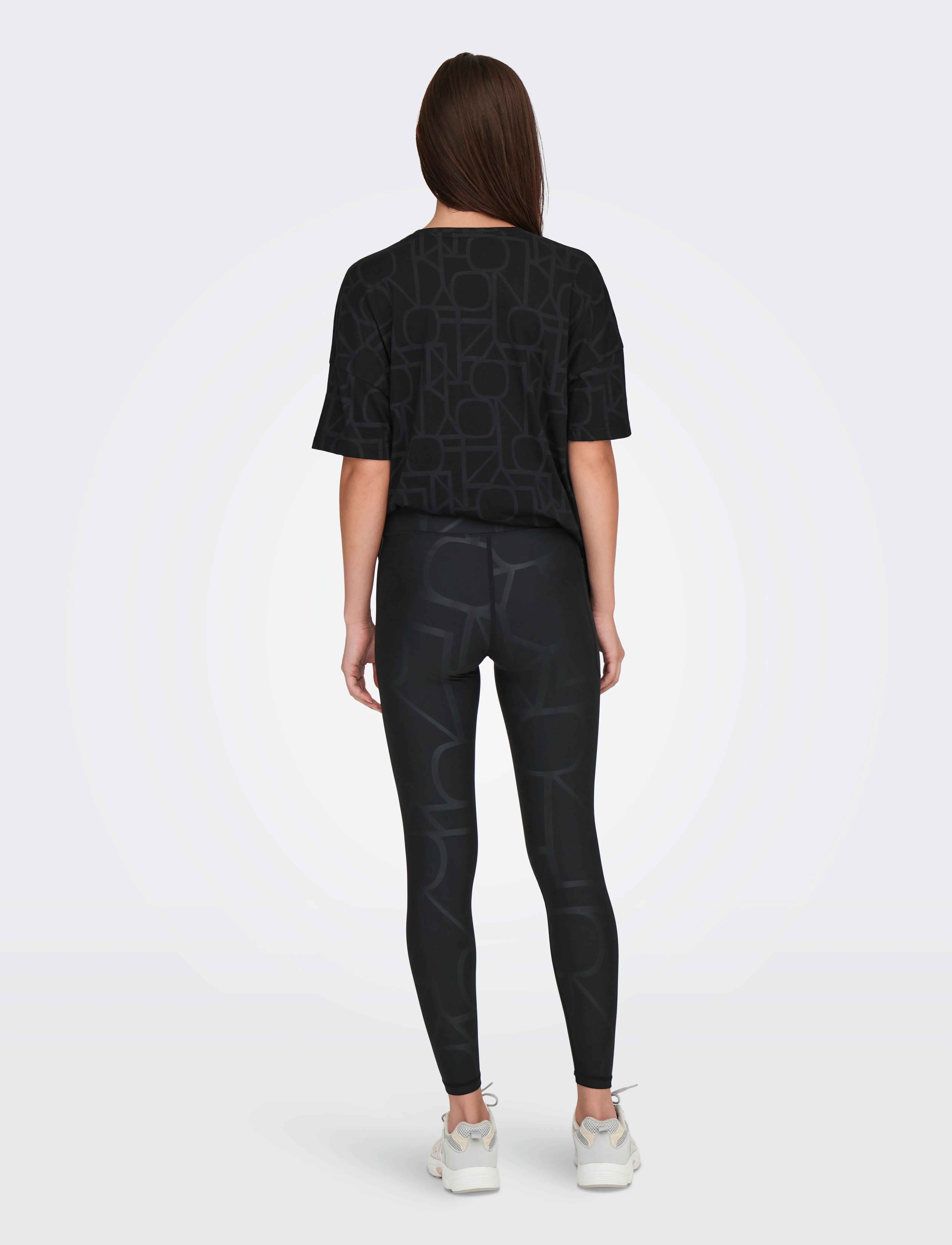 Only Play - ONPFONT-2 LOGO HW PCK TIGHTS NOOS - volle länge - black - 4