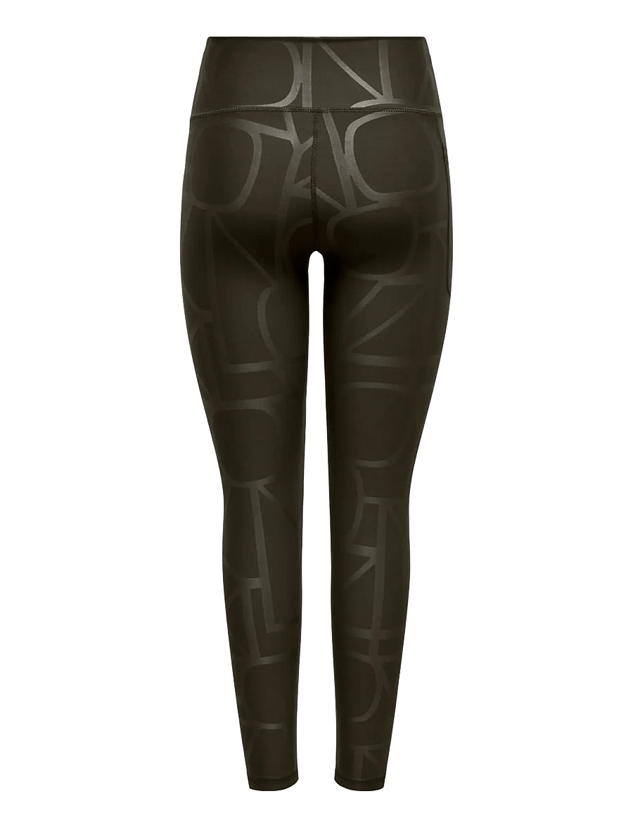 Only Play - ONPFONT-2 LOGO HW PCK TIGHTS NOOS - volle länge - chocolate torte - 2