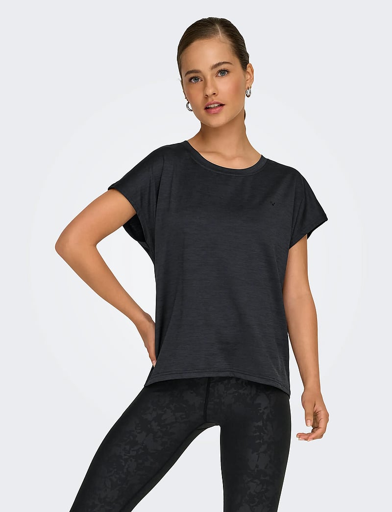 Only Play - ONPAUB-CORE ON SS LOOSE BAT TEE - alussärgid ja t-särgid - black - 0