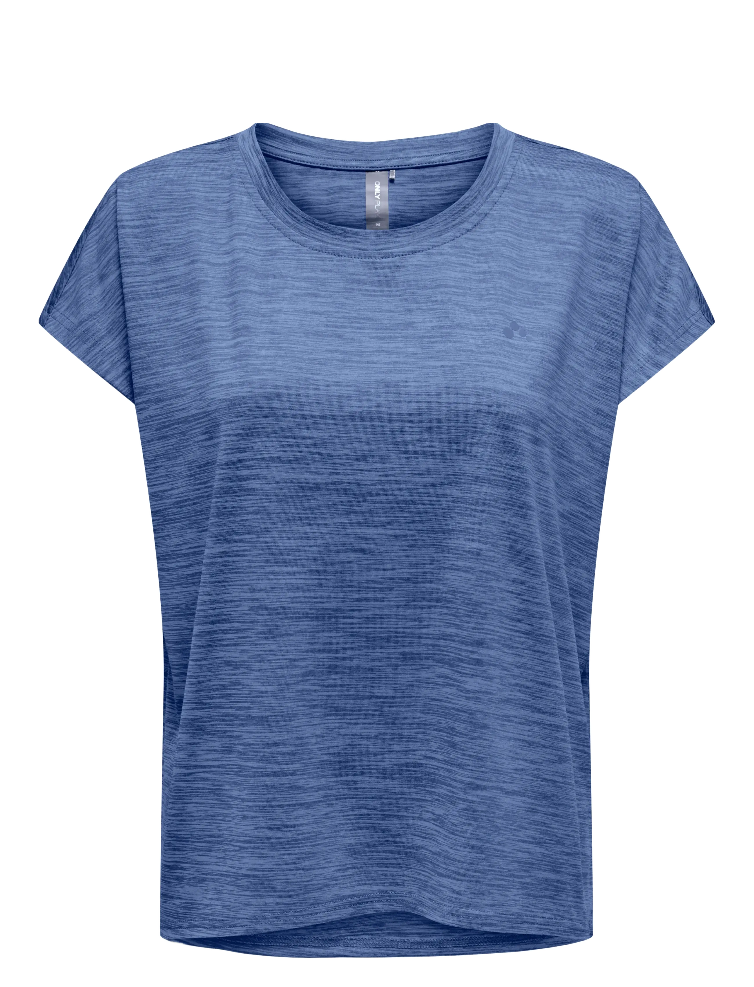 ONLY PLAY Onpaub-Core On Ss Loose Bat Tee Blau - S - Damen