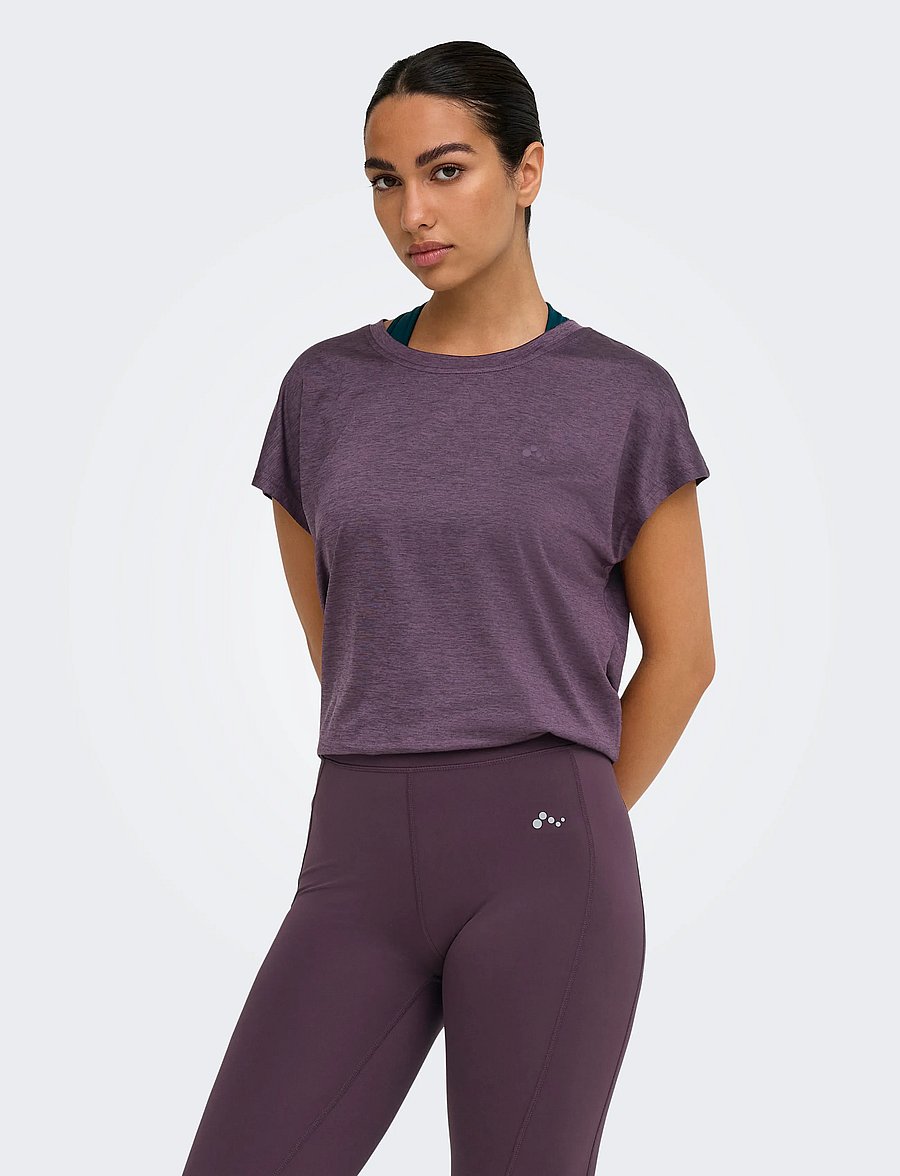 Only Play - ONPAUB-CORE ON SS LOOSE BAT TEE - t-shirts - plum perfect - 0