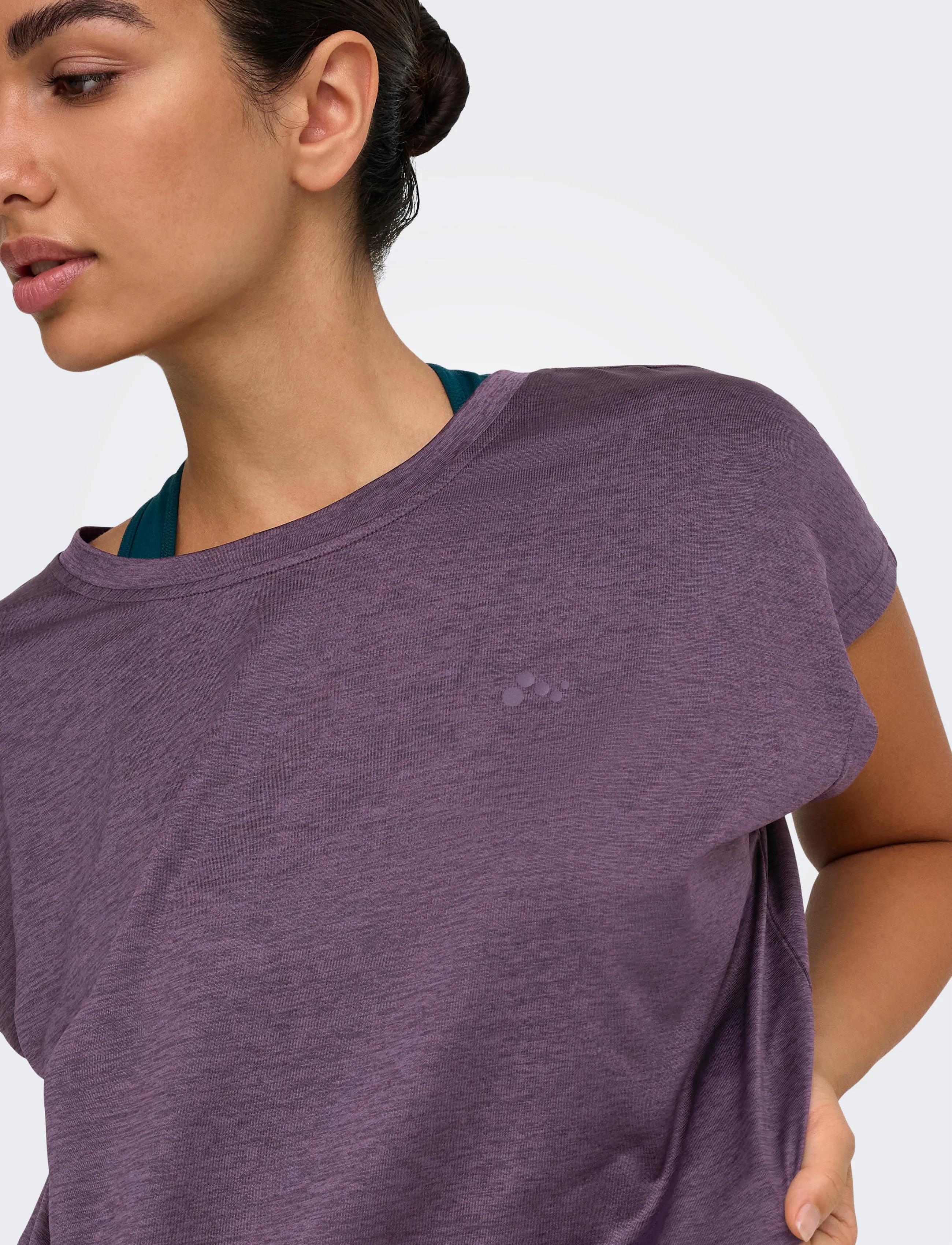 Only Play - ONPAUB-CORE ON SS LOOSE BAT TEE - t-shirts - plum perfect - 5