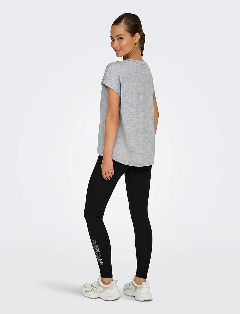 Only Play - ONPAUB-CORE ON SS LOOSE BAT TEE - toppar og stuttermabolir - ultimate grey - 3