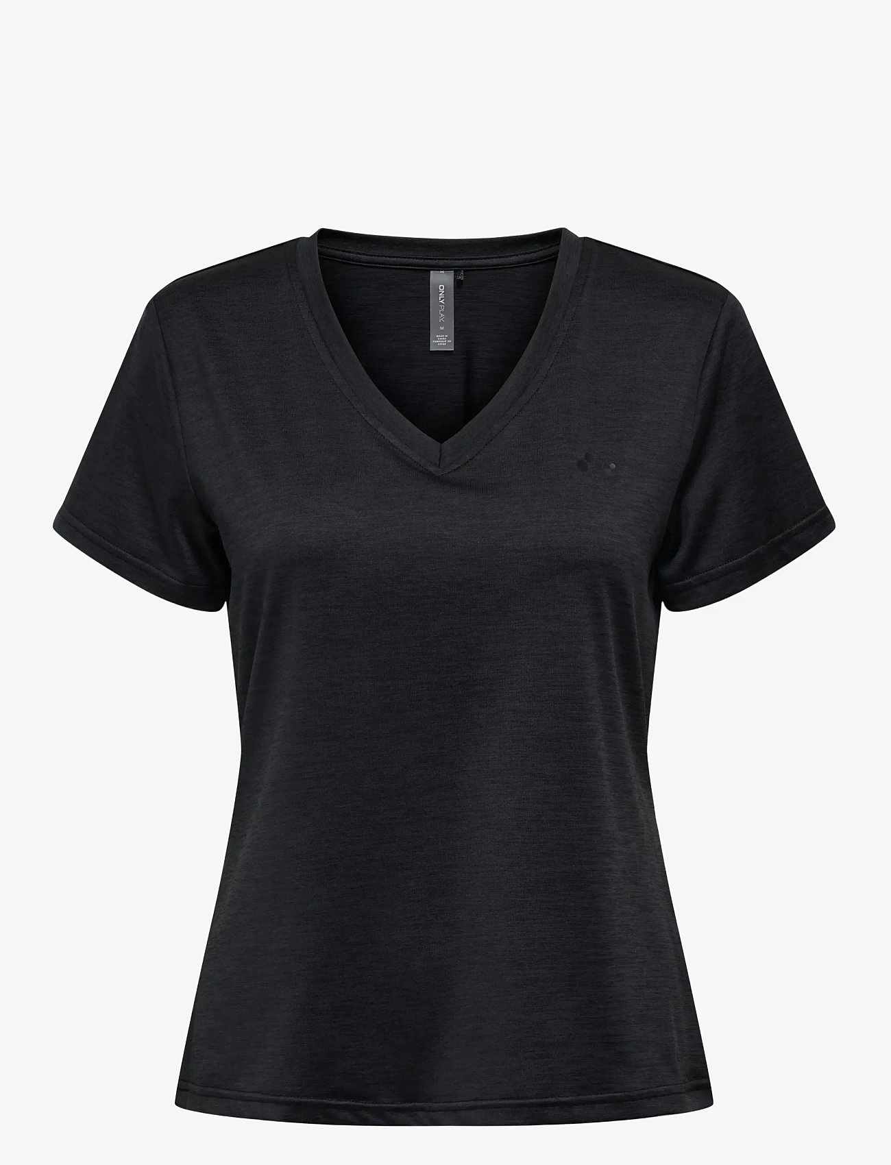 Only Play - ONPCORE VN SS REG TEE NOOS - t-shirts - black - 1