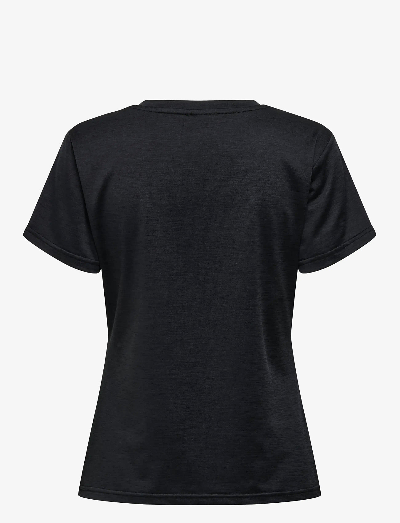 Only Play - ONPCORE VN SS REG TEE NOOS - t-shirts - black - 2