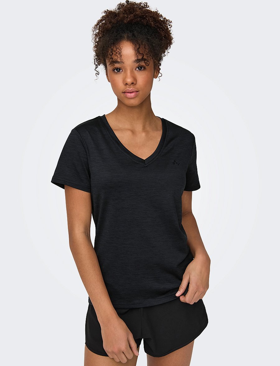 Only Play - ONPCORE VN SS REG TEE NOOS - alussärgid ja t-särgid - black - 4
