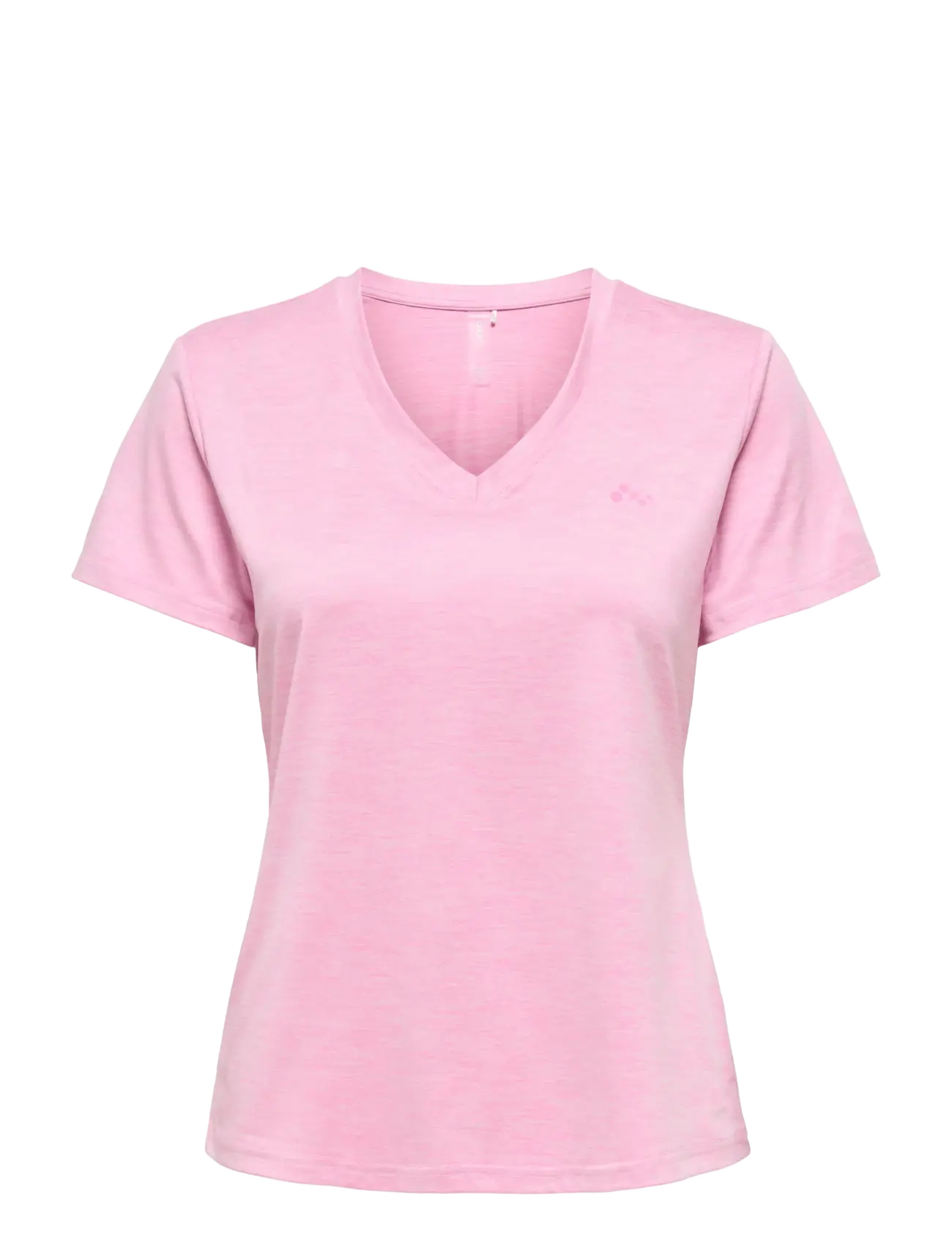 Only Play ONPCORE VN SS REG TEE NOOS - Tøj - BONBON / pink/rose