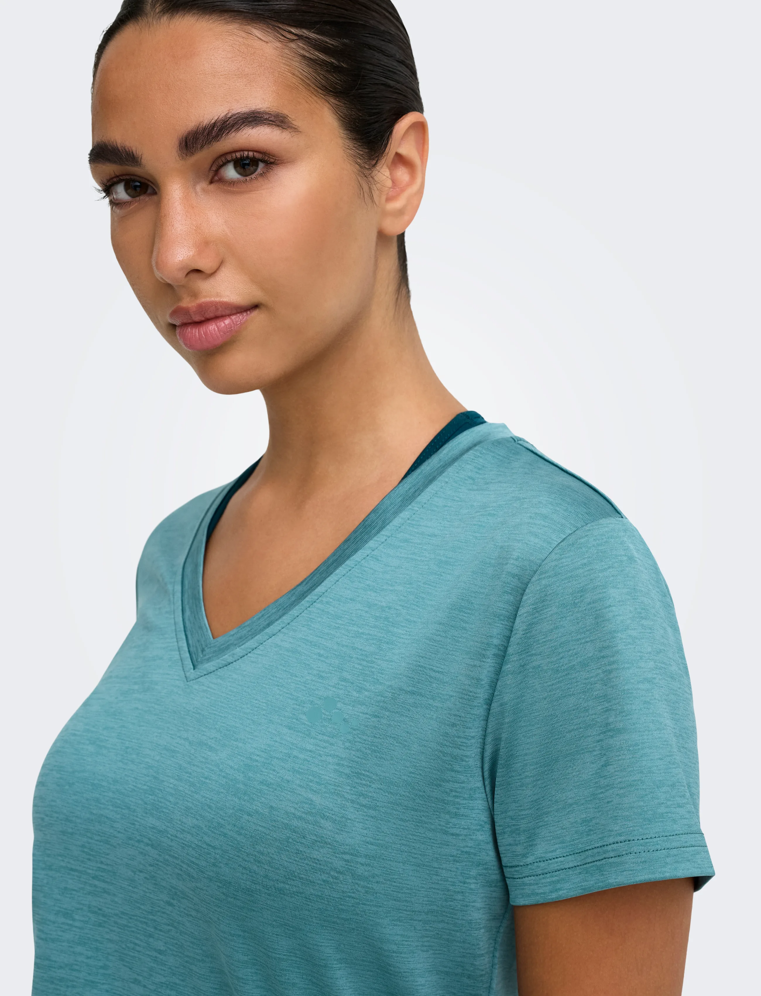 Only Play - ONPCORE VN SS REG TEE NOOS - t-shirts - brittany blue - 5