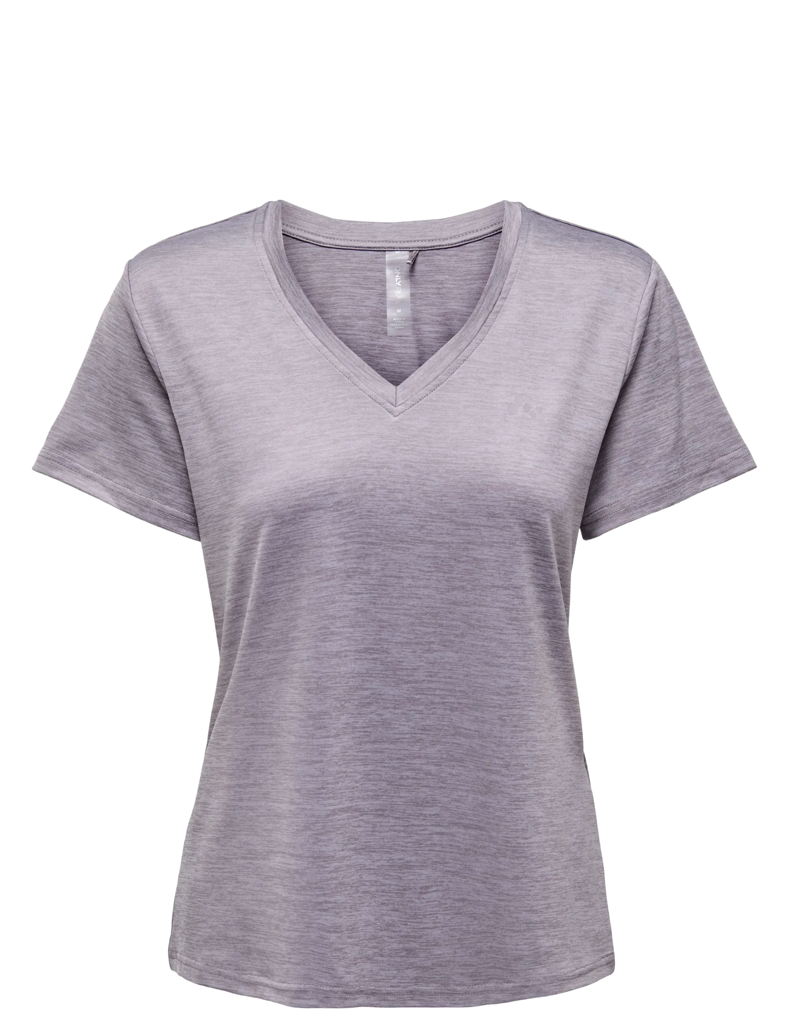 Only Play ONPCORE LIFE VN SS REG TEE NOOS - T-shirts & tops - GRAY RIDGE / purple