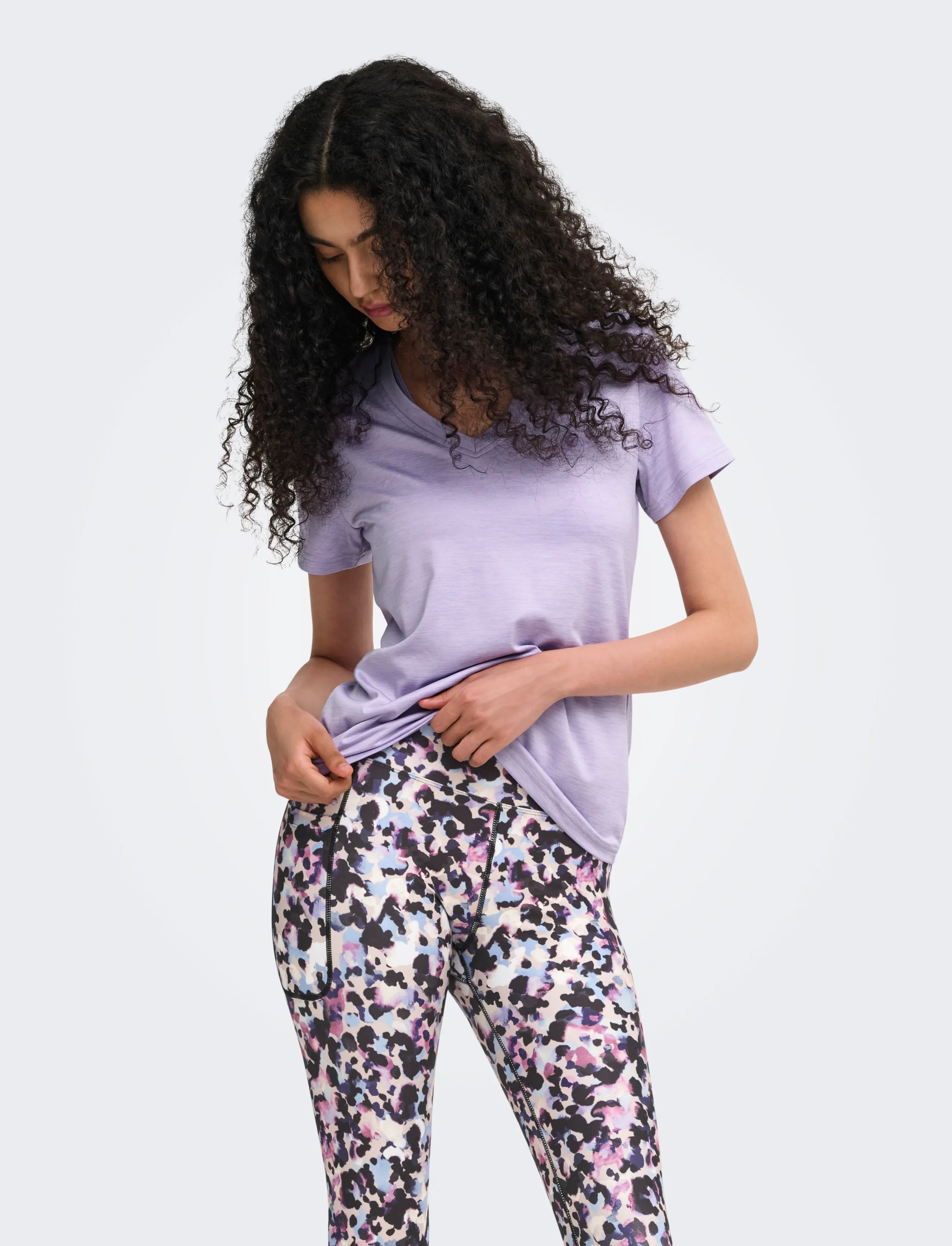 Only Play ONPCORE VN SS REG TEE NOOS - T-shirts - LAVENDER / purple