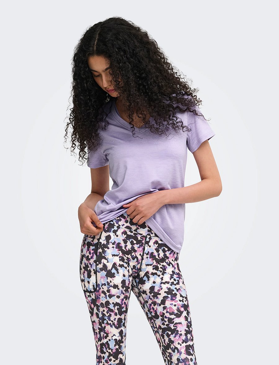 Only Play - ONPCORE VN SS REG TEE NOOS - t-shirts - lavender - 0