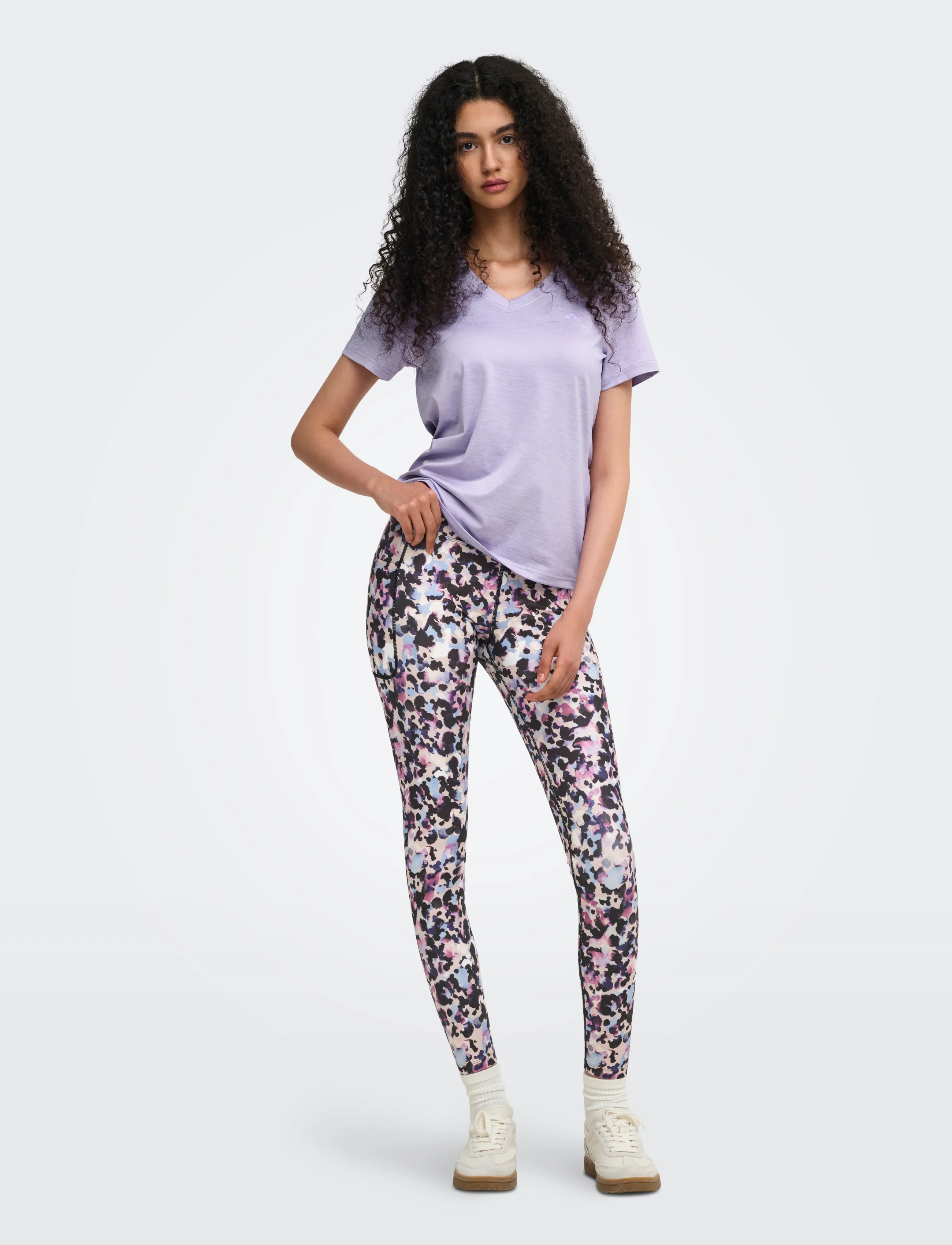 Only Play - ONPCORE VN SS REG TEE NOOS - t-shirts - lavender - 4