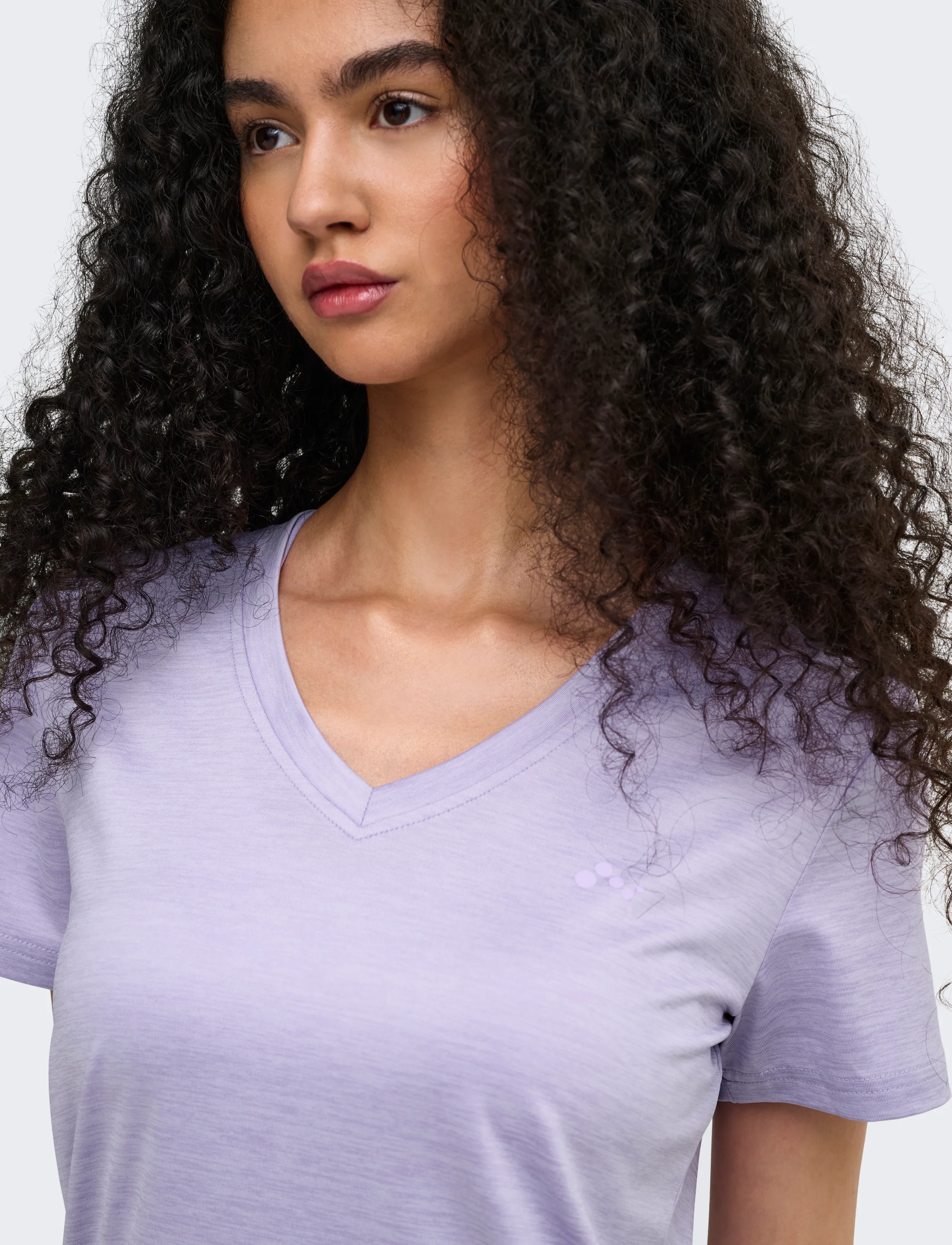 Only Play - ONPCORE VN SS REG TEE NOOS - t-shirts - lavender - 5
