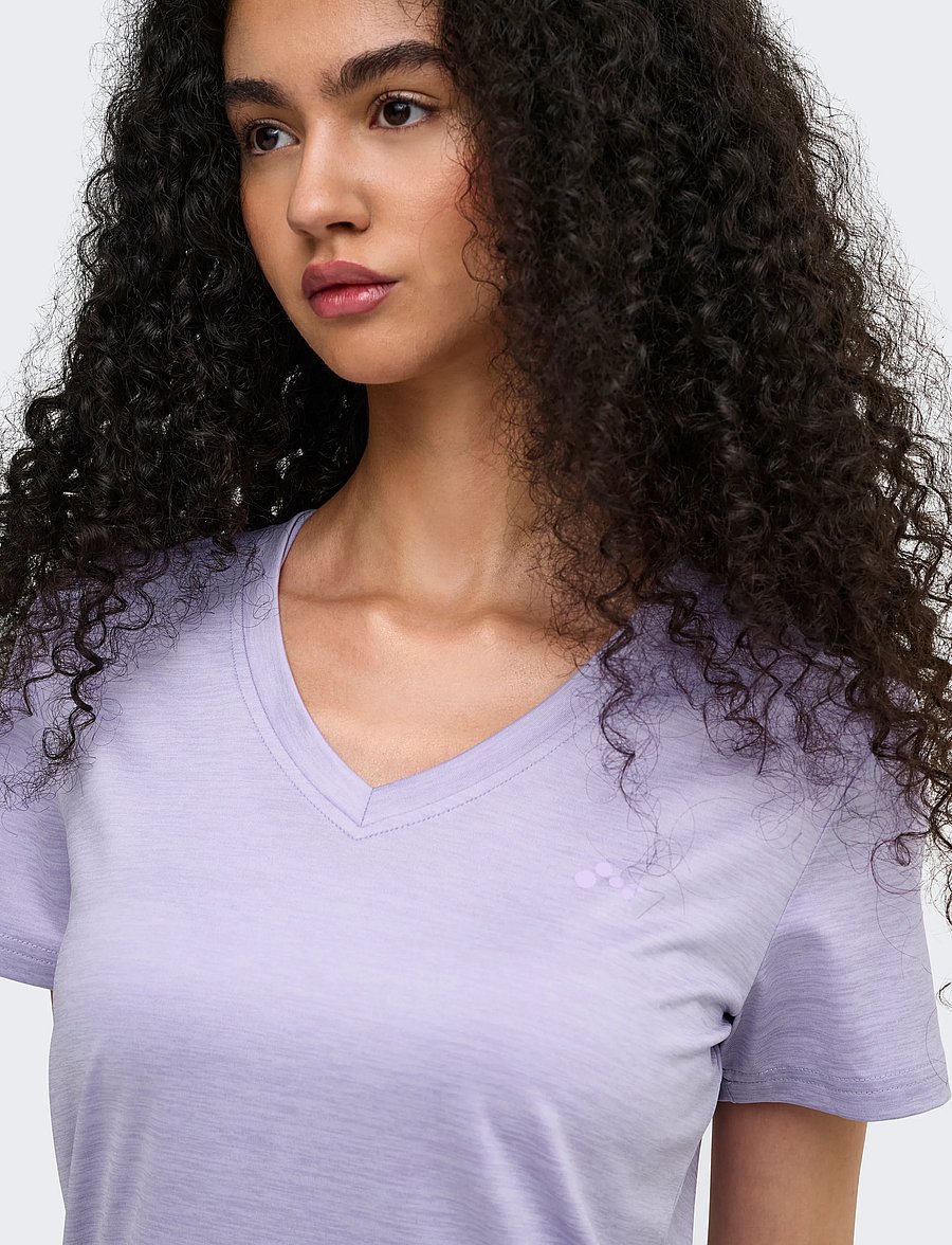 Only Play - ONPCORE VN SS REG TEE NOOS - t-shirts - lavender - 5