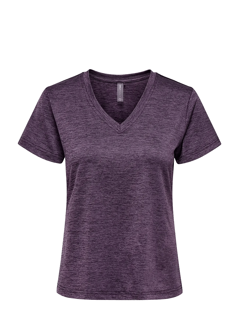 Only Play - ONPCORE VN SS REG TEE NOOS - t-shirts - plum perfect - 0