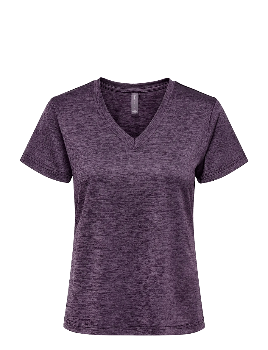 Only Play - ONPCORE VN SS REG TEE NOOS - t-shirts - plum perfect - 0