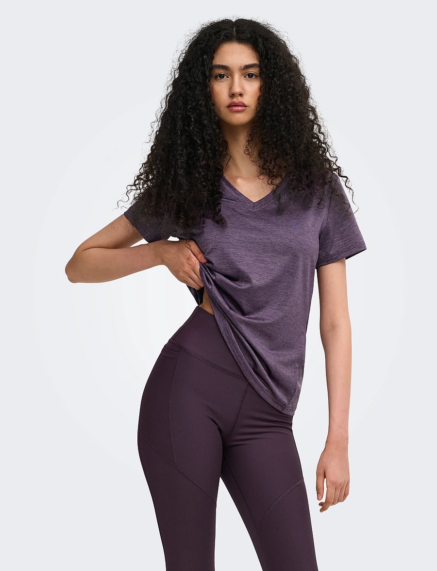 Only Play - ONPCORE VN SS REG TEE NOOS - t-shirts - plum perfect - 0