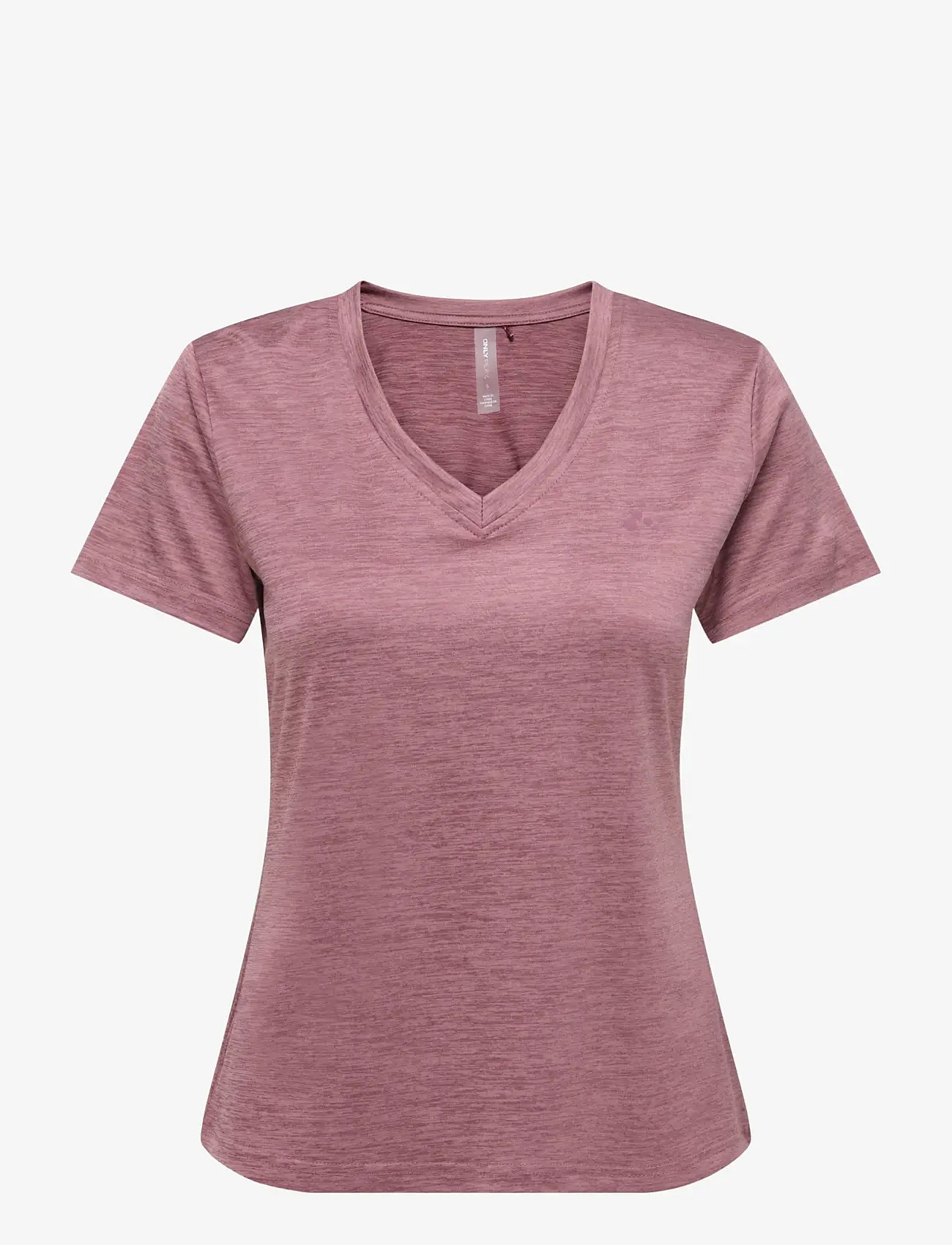 Only Play - ONPCORE VN SS REG TEE NOOS - t-shirts - rose brown - 1