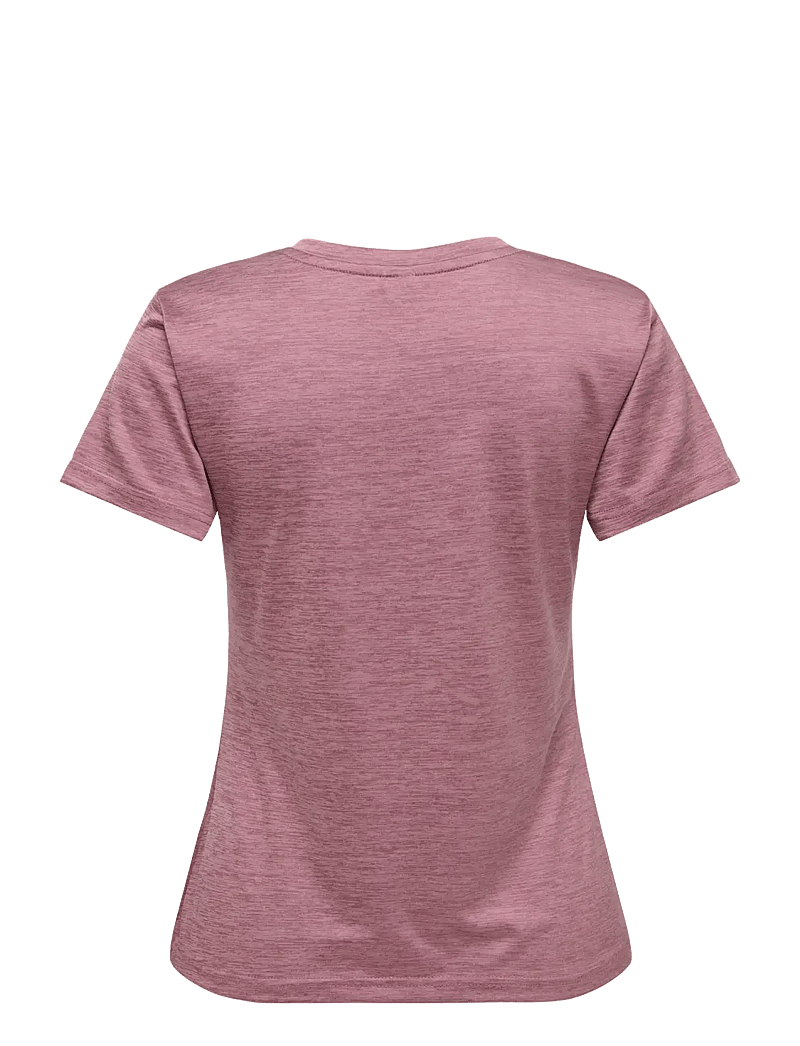 Only Play - ONPCORE VN SS REG TEE NOOS - t-shirts - rose brown - 2