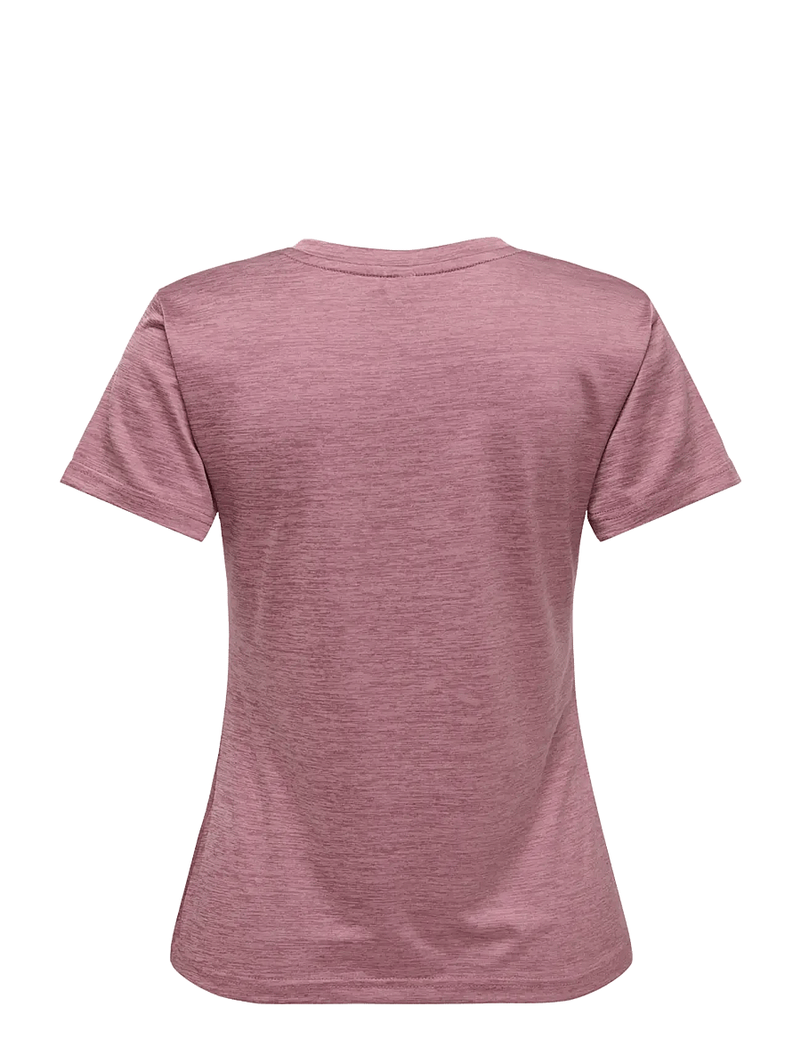 Only Play - ONPCORE VN SS REG TEE NOOS - t-shirts - rose brown - 2