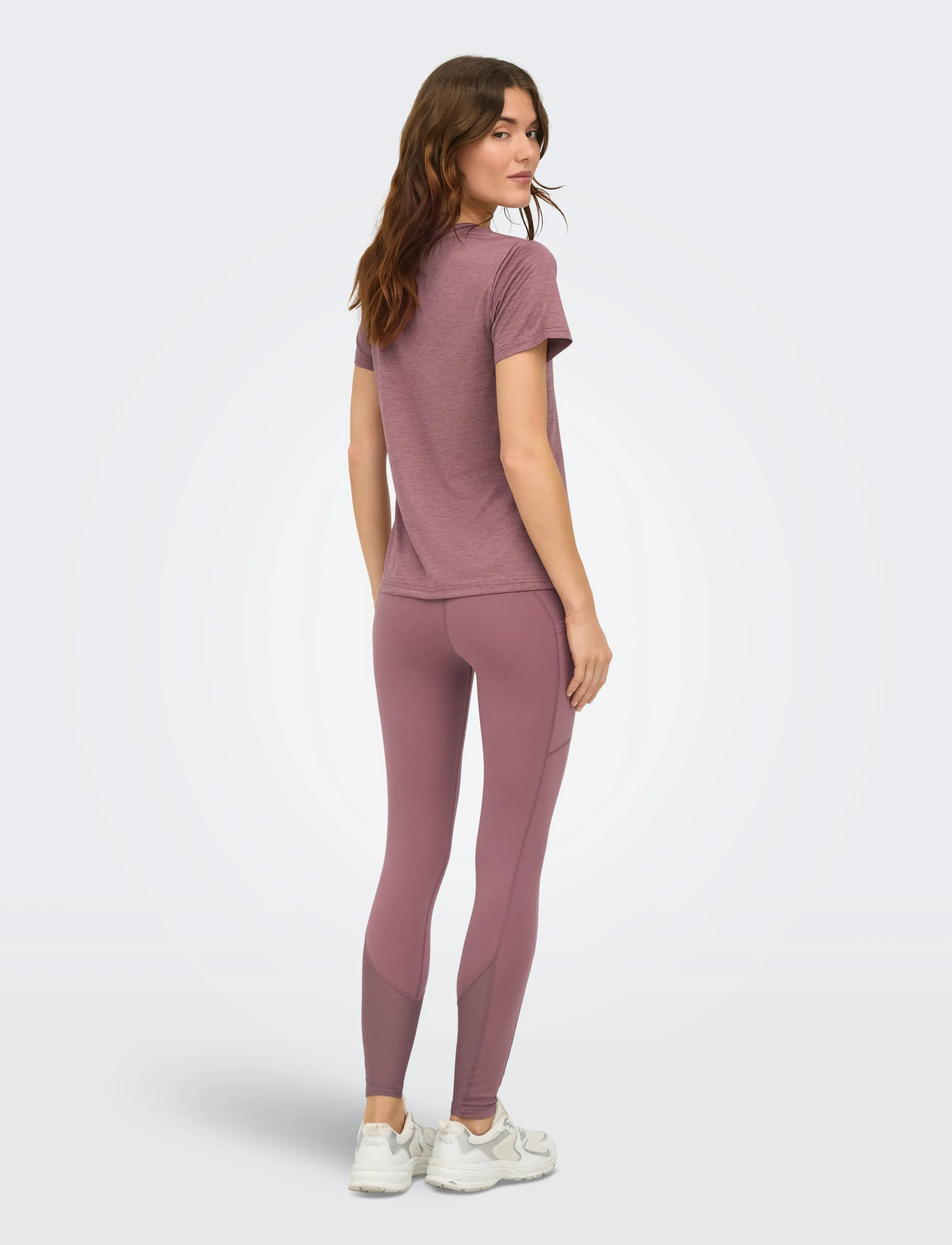 Only Play - ONPCORE VN SS REG TEE NOOS - t-shirts - rose brown - 3