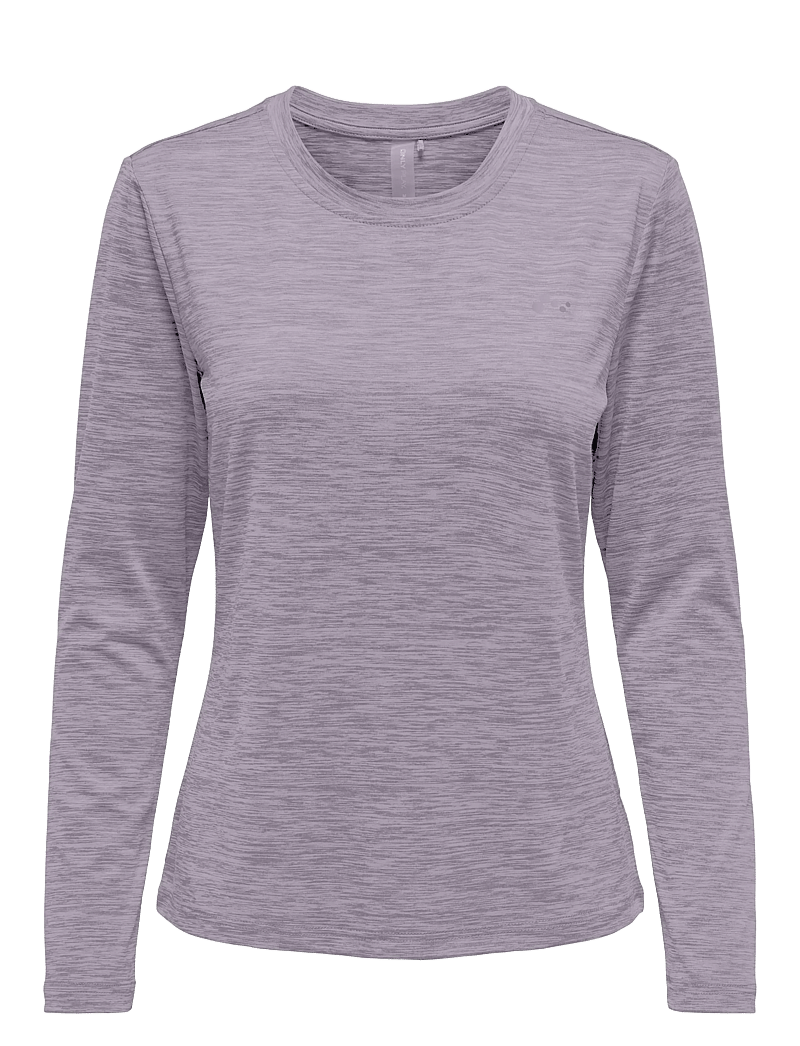 Only Play - ONPCORE ON LS REG TEE - långärmade tröjor - gray ridge - 0