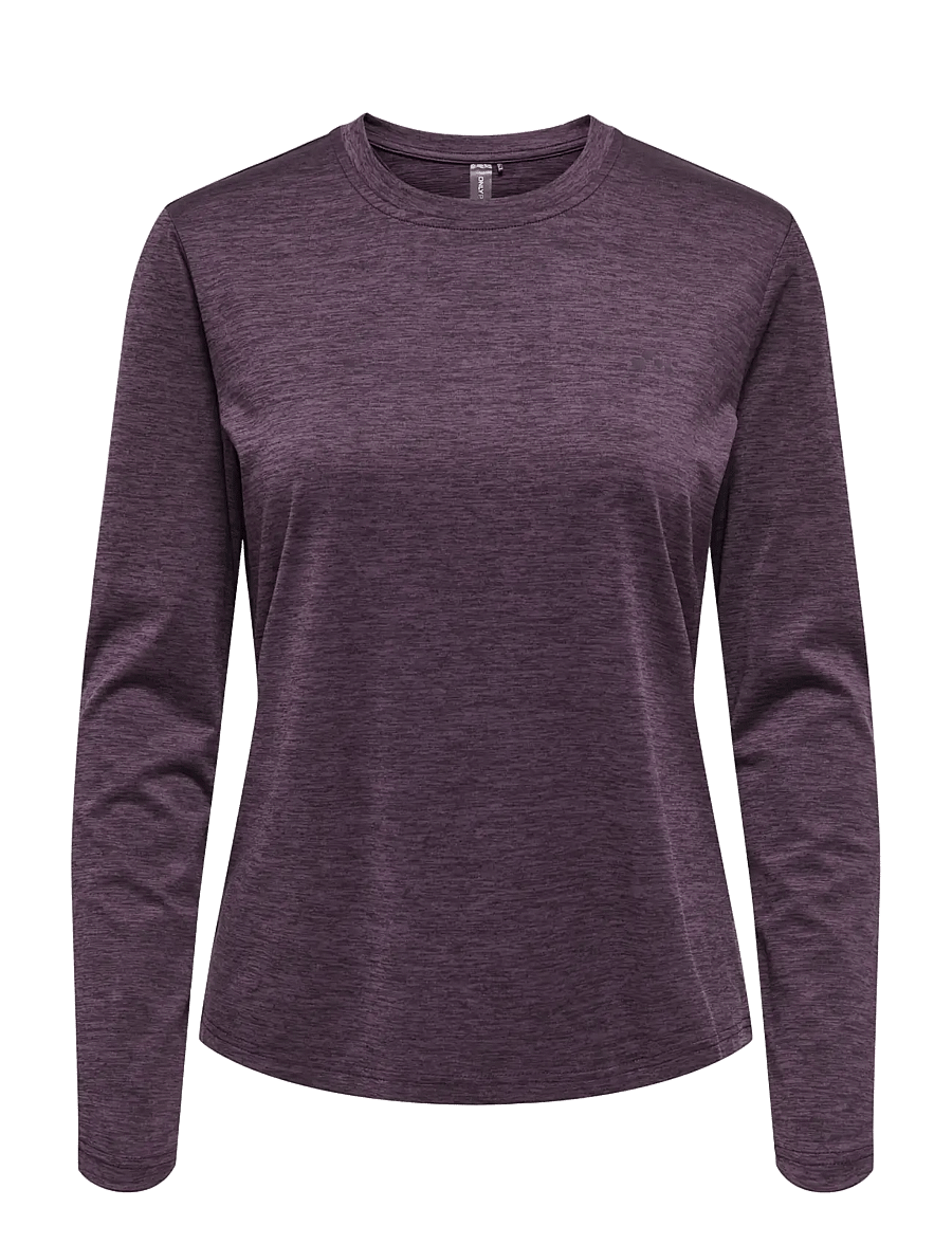 Only Play - ONPCORE LIFE ON LS REG TEE - marškinėliai ilgomis rankovėmis - plum perfect - 1
