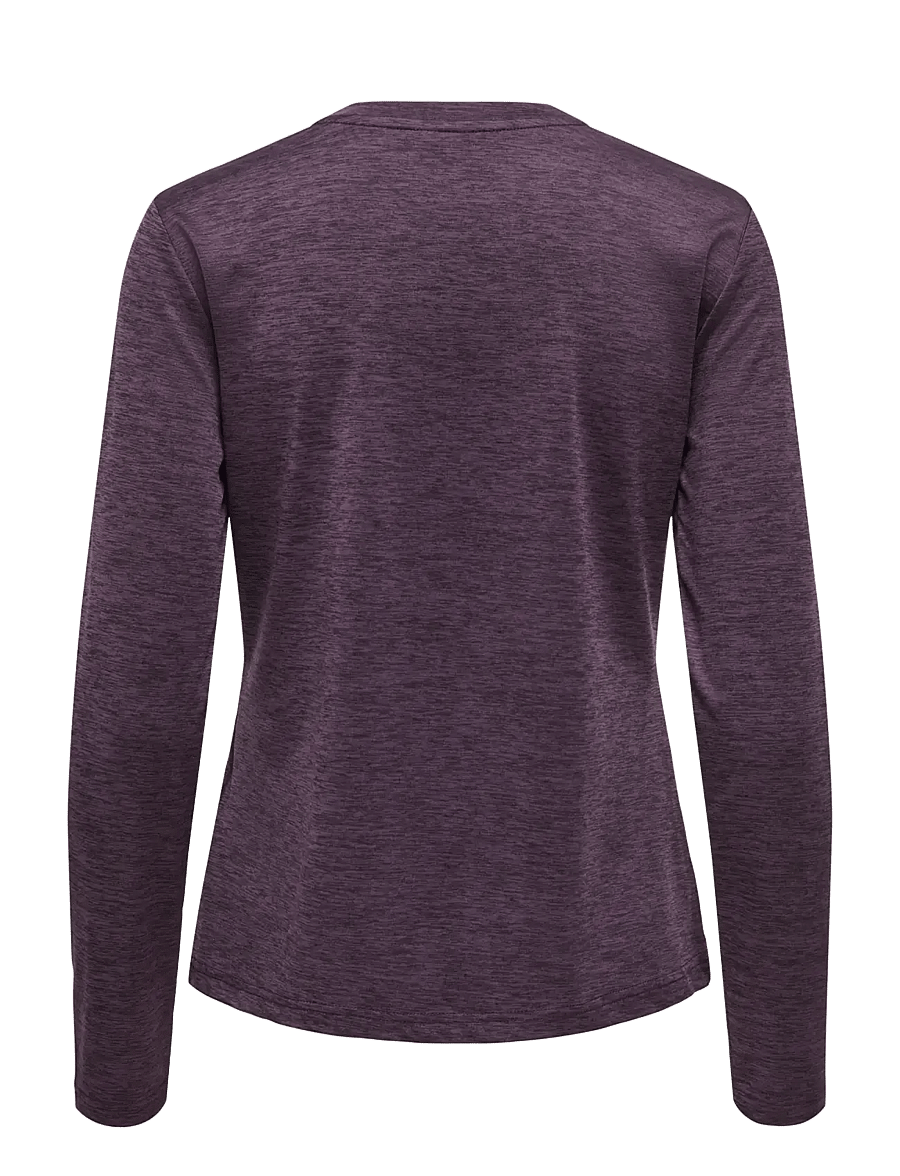 Only Play - ONPCORE LIFE ON LS REG TEE - marškinėliai ilgomis rankovėmis - plum perfect - 2