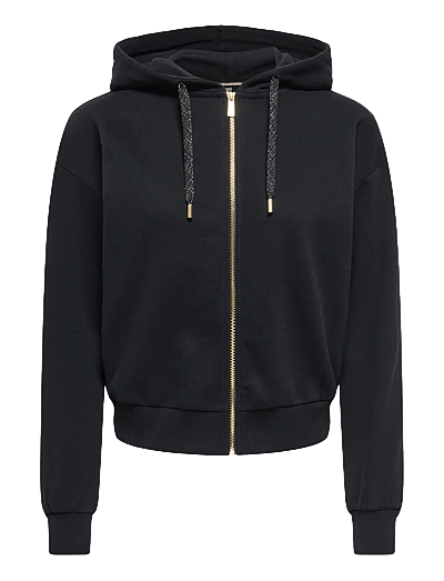 Onppenny Hood Ls Short Brush Zip Swt - HæTtetrøJer