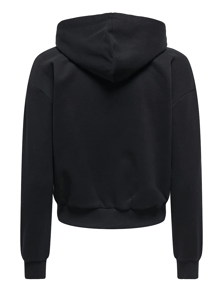 Only Play - ONPPENNY HOOD LS SHORT BRUSH ZIP SWT - black - 1