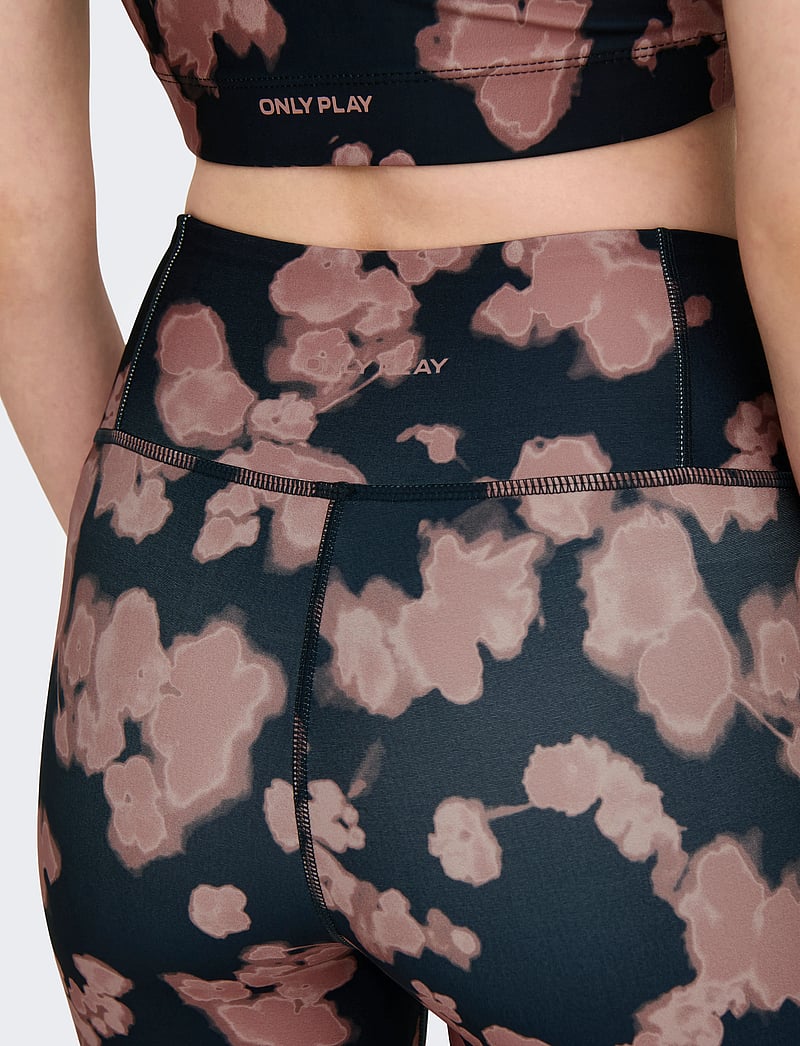 Only Play - ONPRYA-1-ELLE LIFE HW AOP TIGHTS - tights - blue graphite - 5